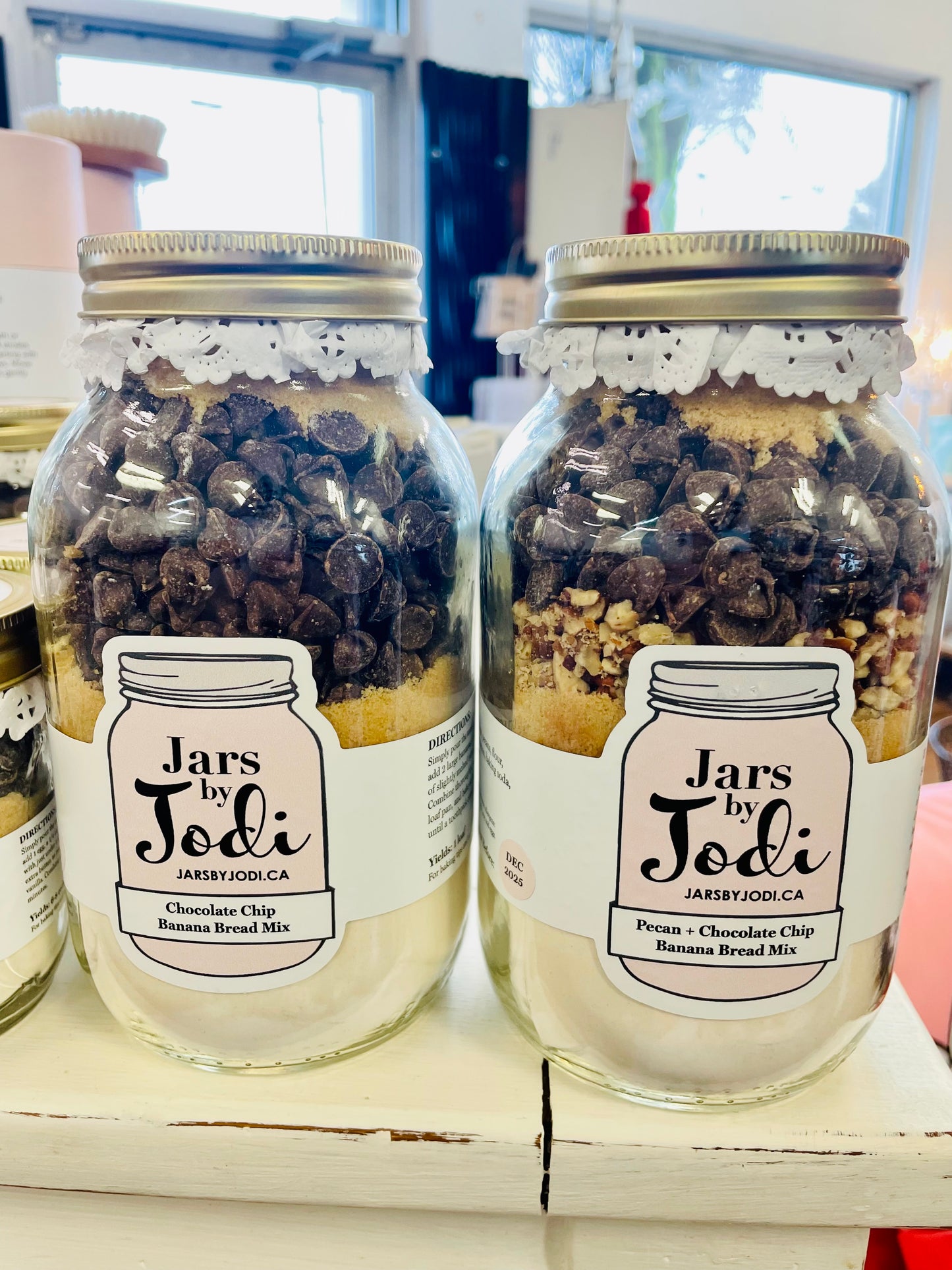 Jars by Jodi chocolate chip banana bread