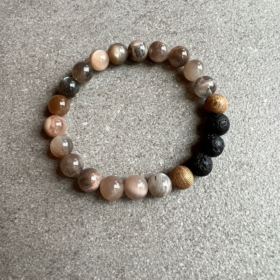 Little Fox Apothecary - Moonstone Diffuser Bracelet