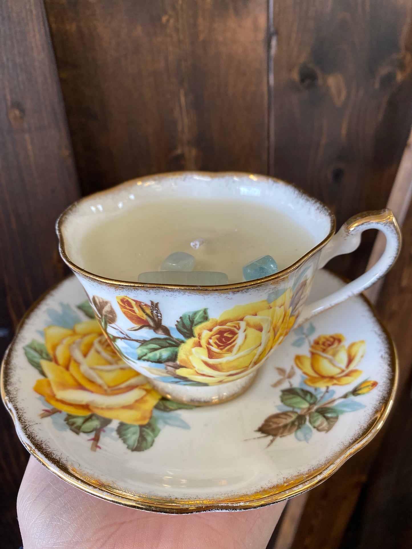 Dirty Bird Jewelry - Teacup Treasure Candles