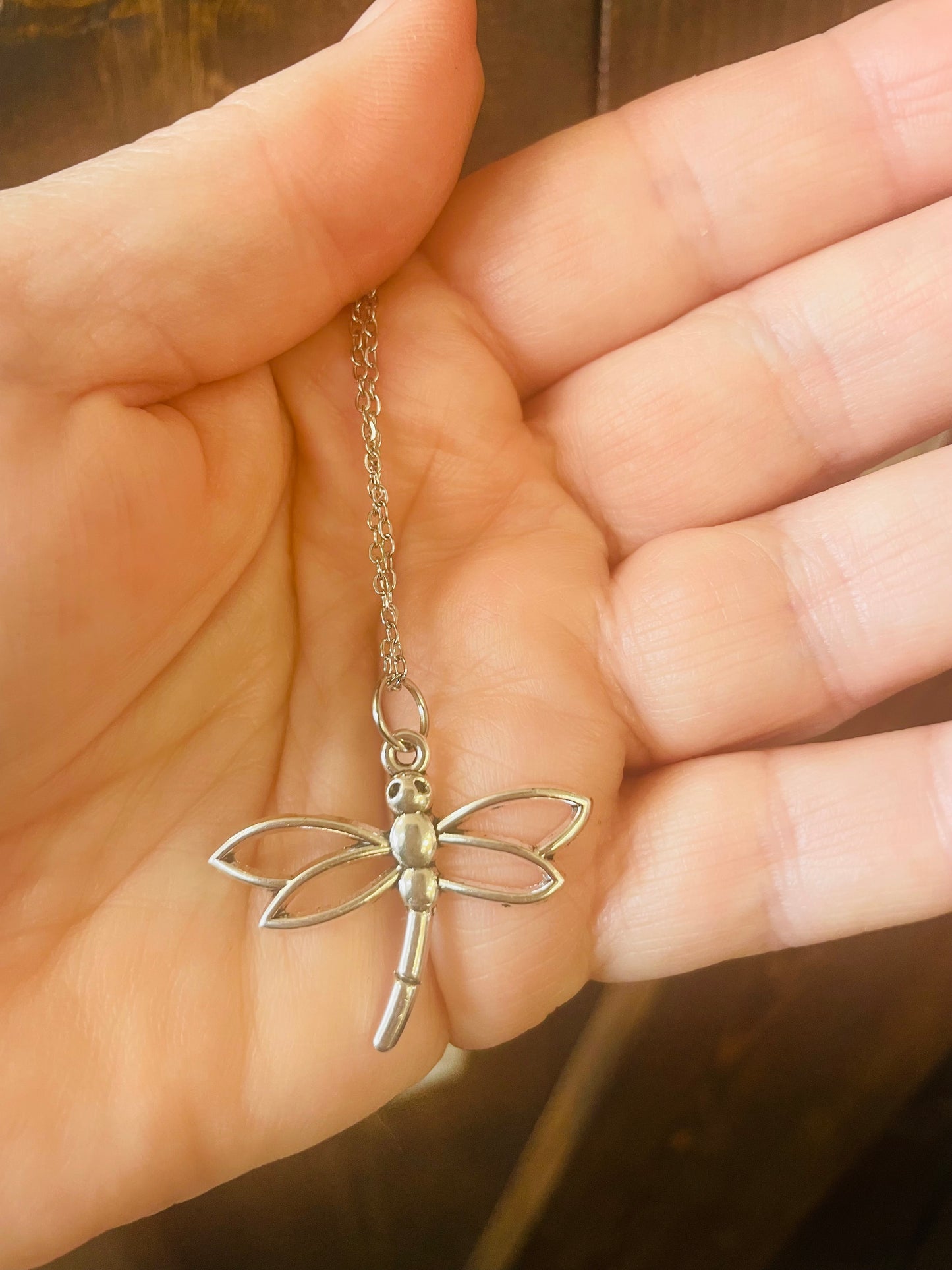 Lace & Meadow- Dragonfly Necklace