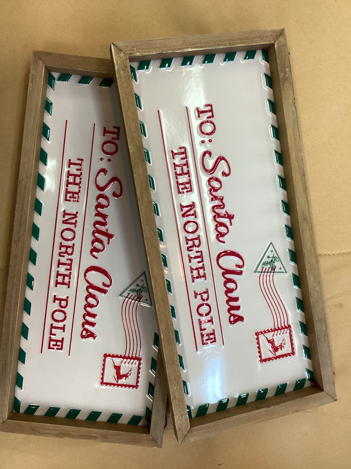 Santa Claus North Pole Sign