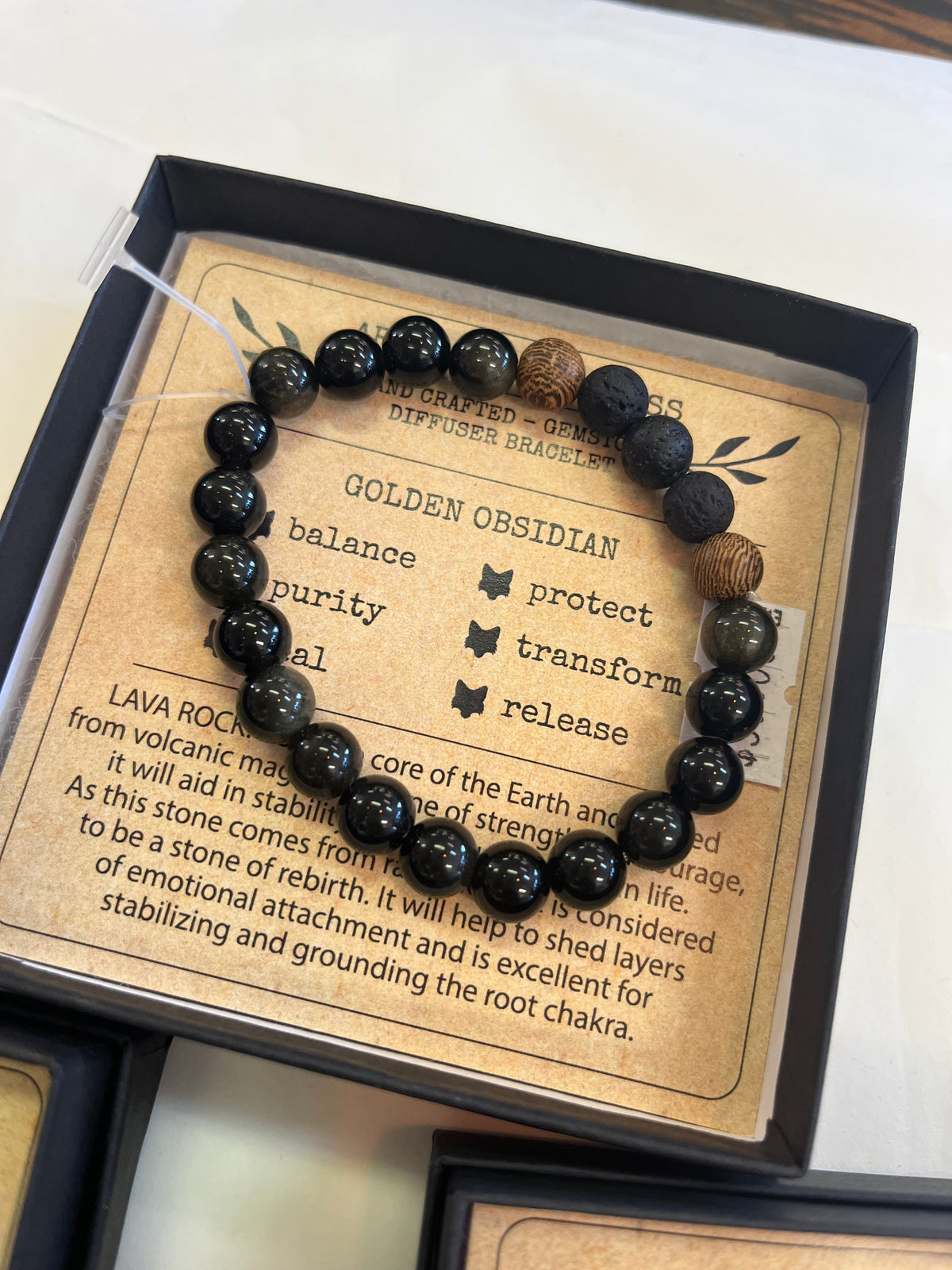 Little Fox Apothecary Golden Obsidian
