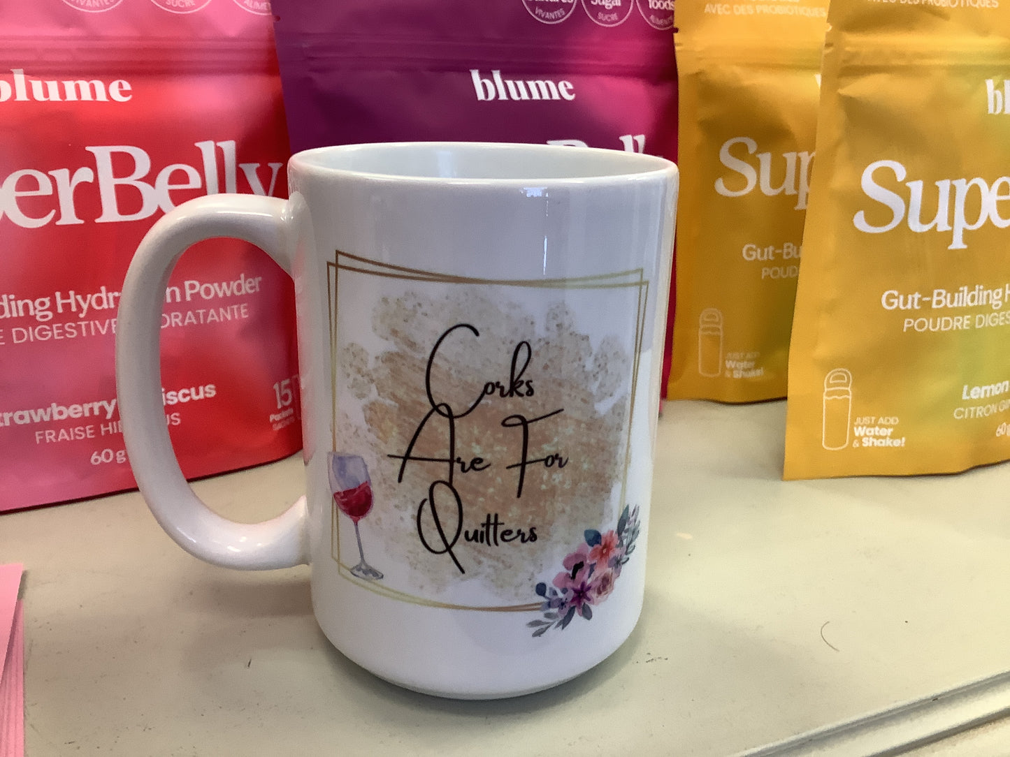 Town & Country - Wine Mugs