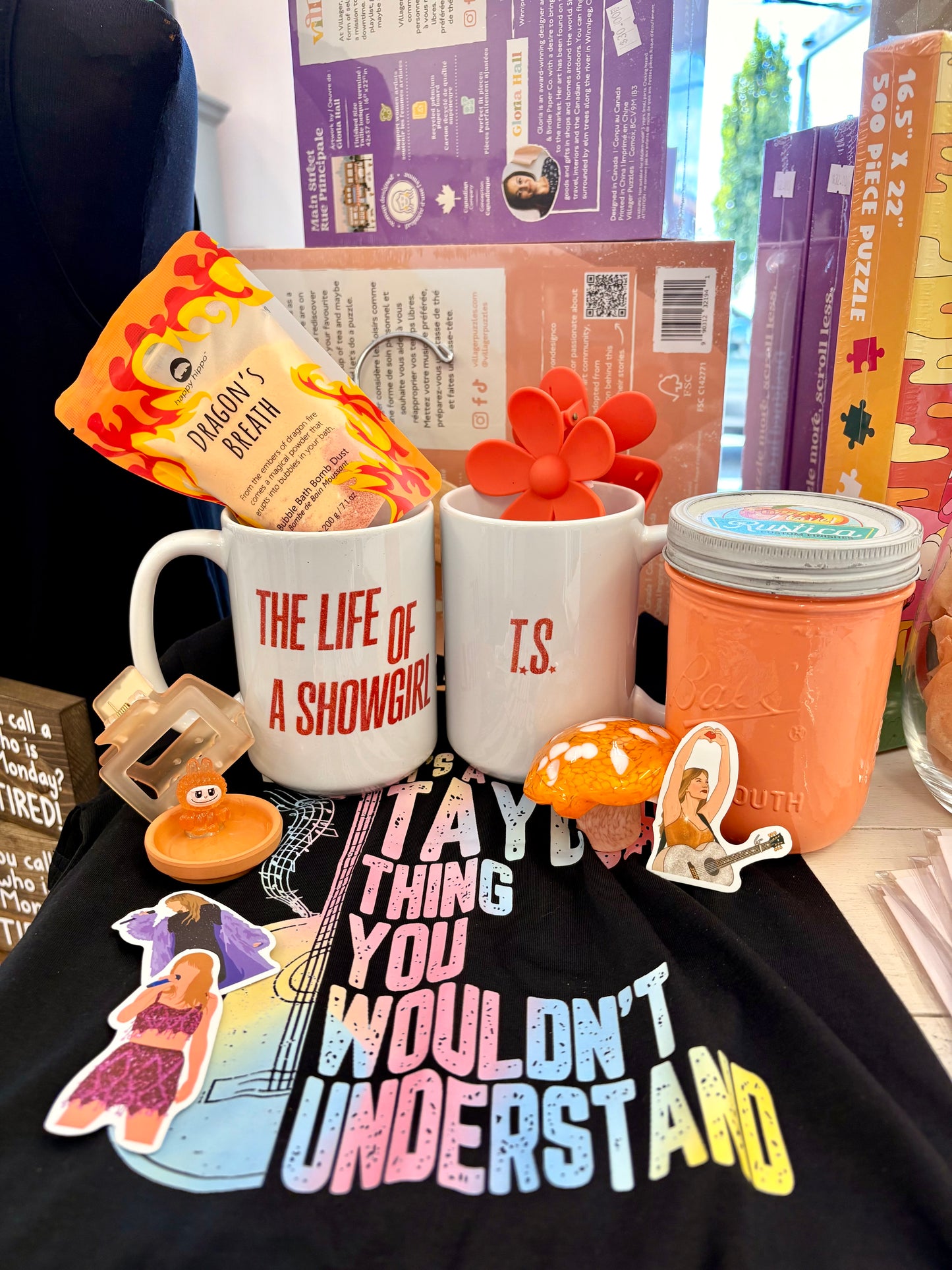 Taylor swift~ Life of a showgirl mug.