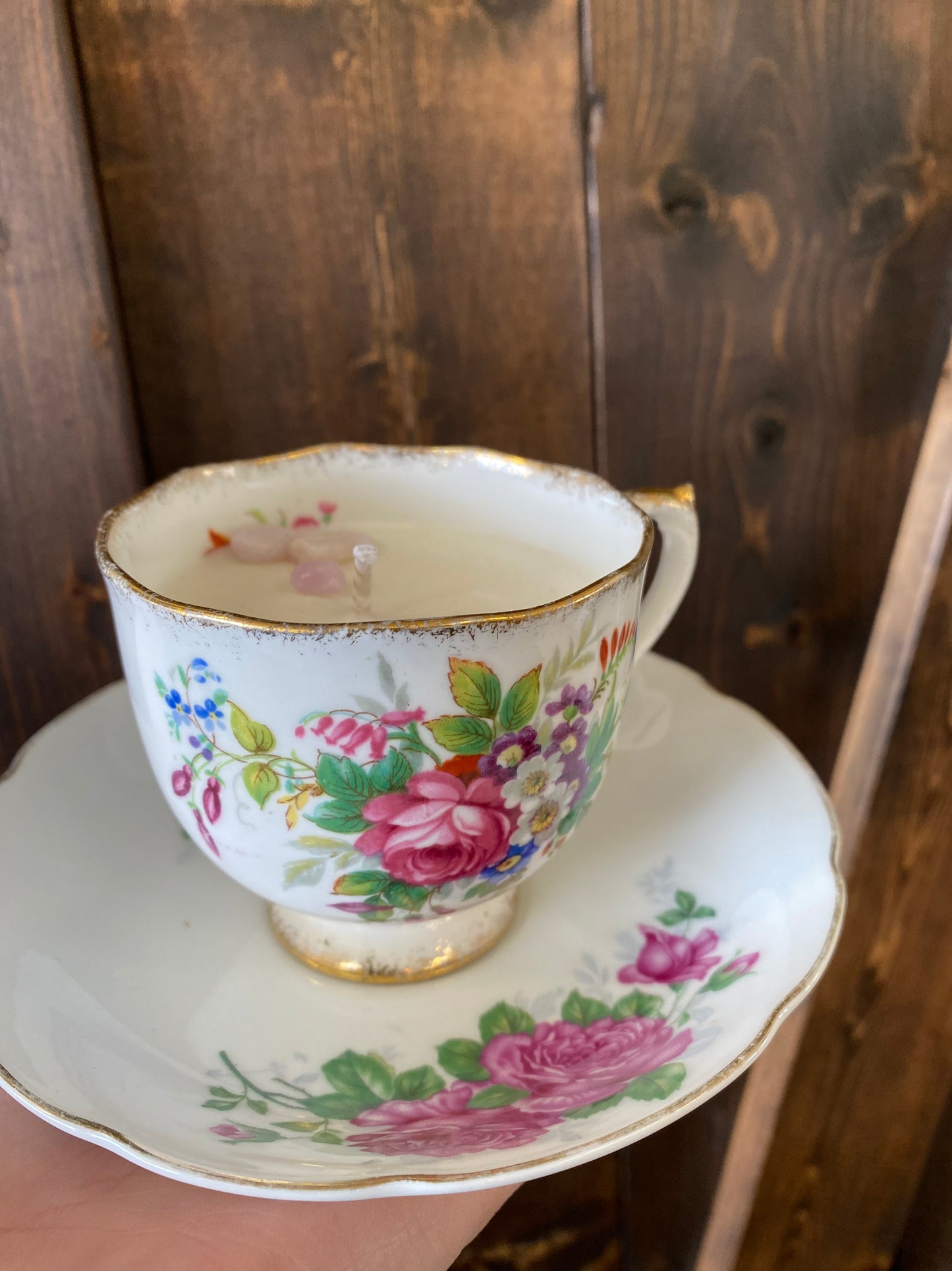 Dirty Bird Jewelry - Teacup Treasure Candles