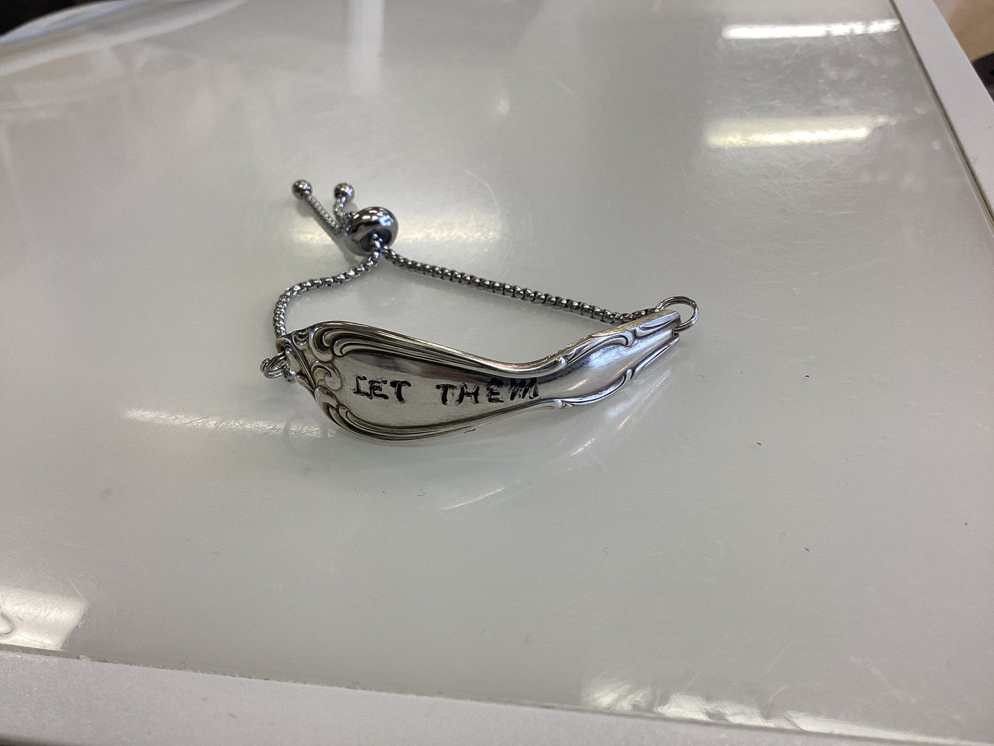 Teaspoon memories-Let Them Bracelet
