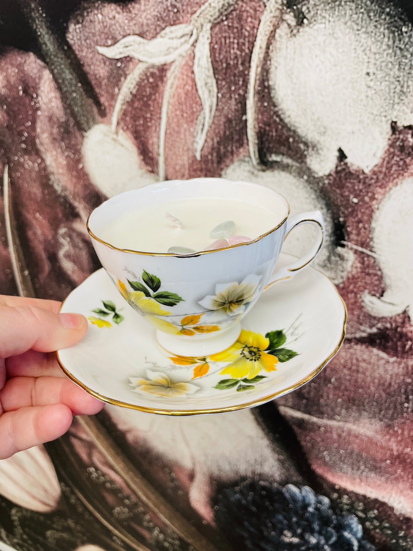 Dirty Bird Jewelry - Teacup Treasure Candles