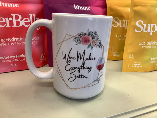 Town & Country - Wine Mugs