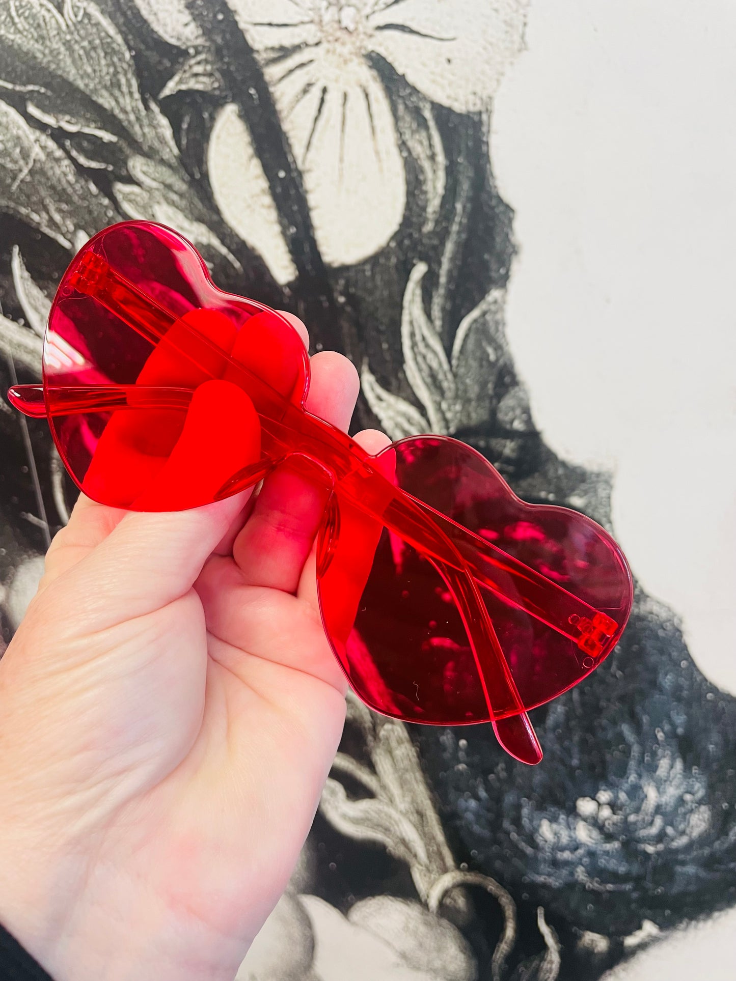 Heart glasses
