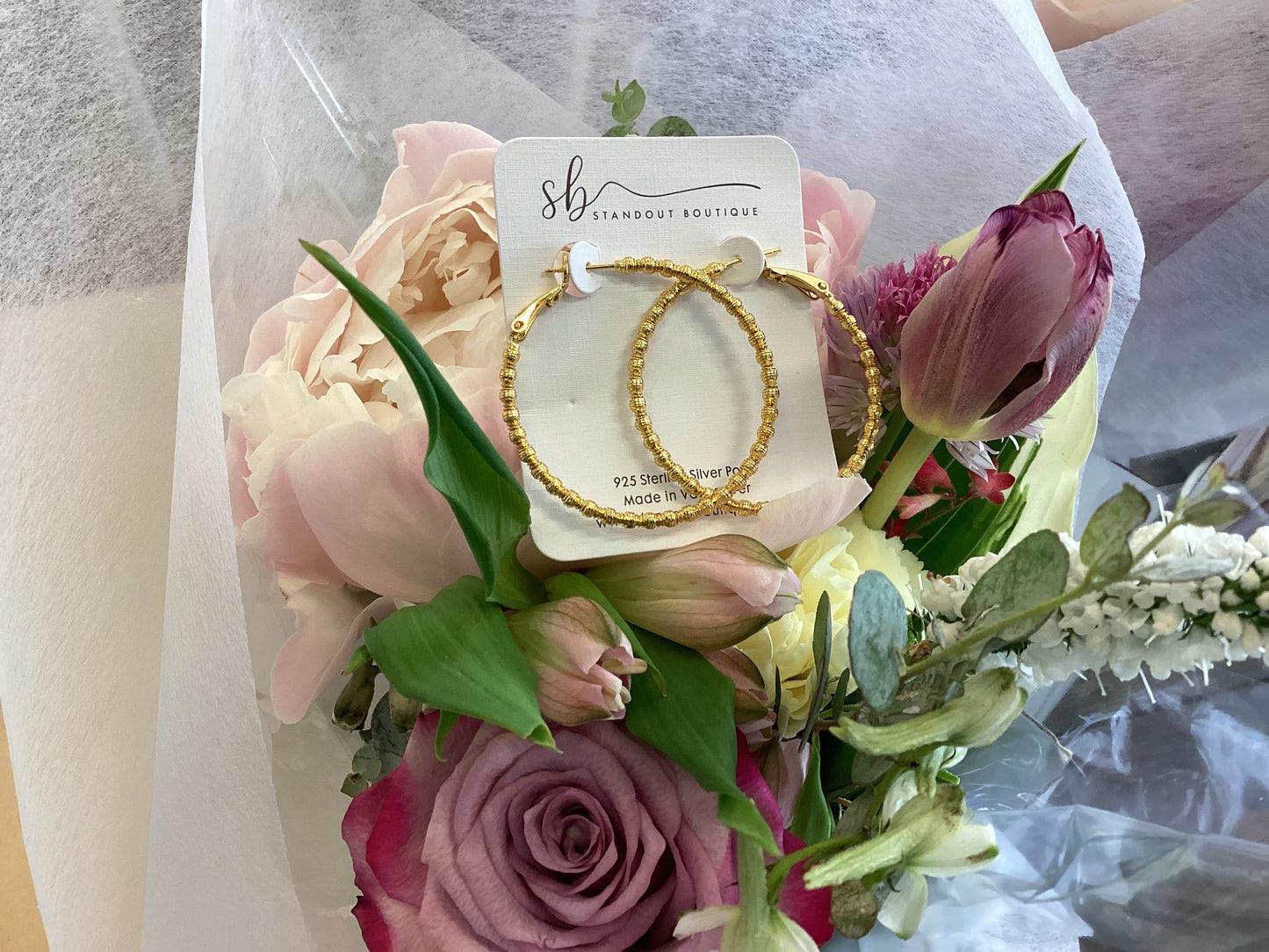 Standout boutique ~ Karla statement hoops