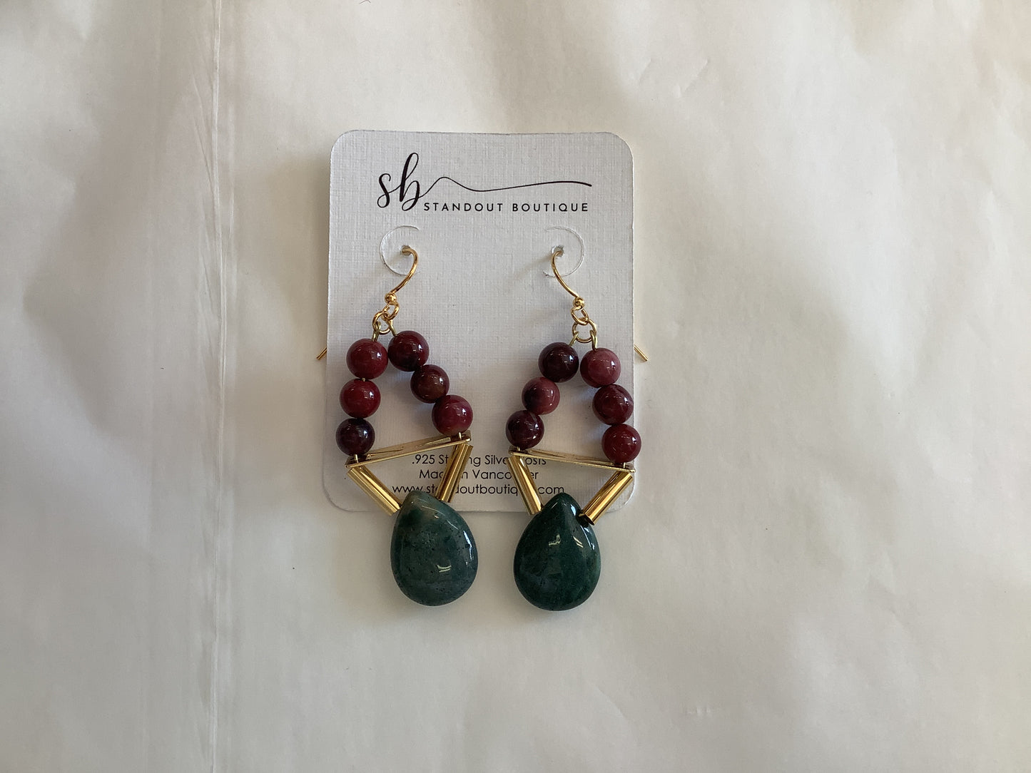Standout Boutique - Ocean Jasper Earrings