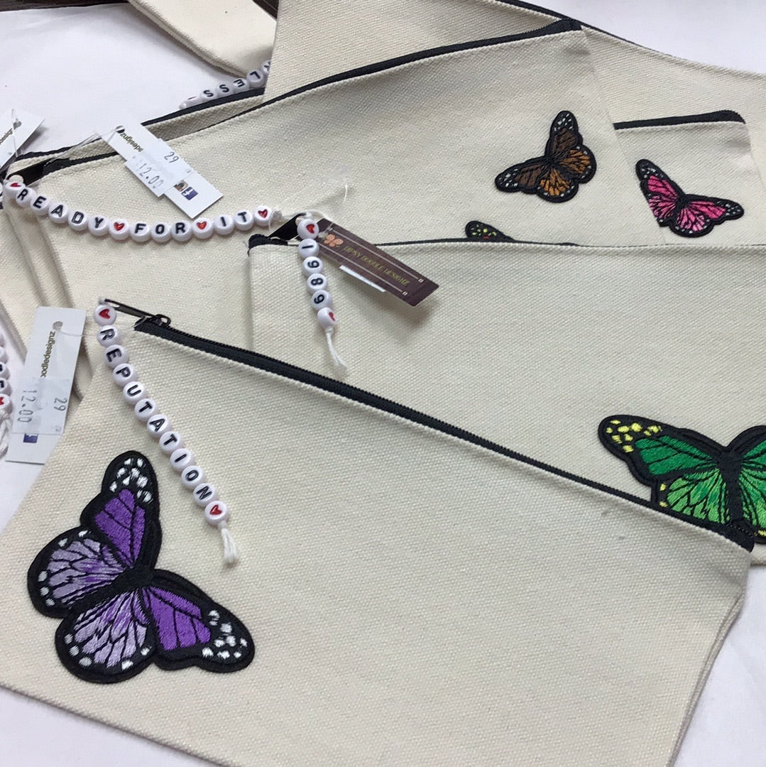 Dipsy Doodle Designz - Taylor Swift Butterfly Pouchesy