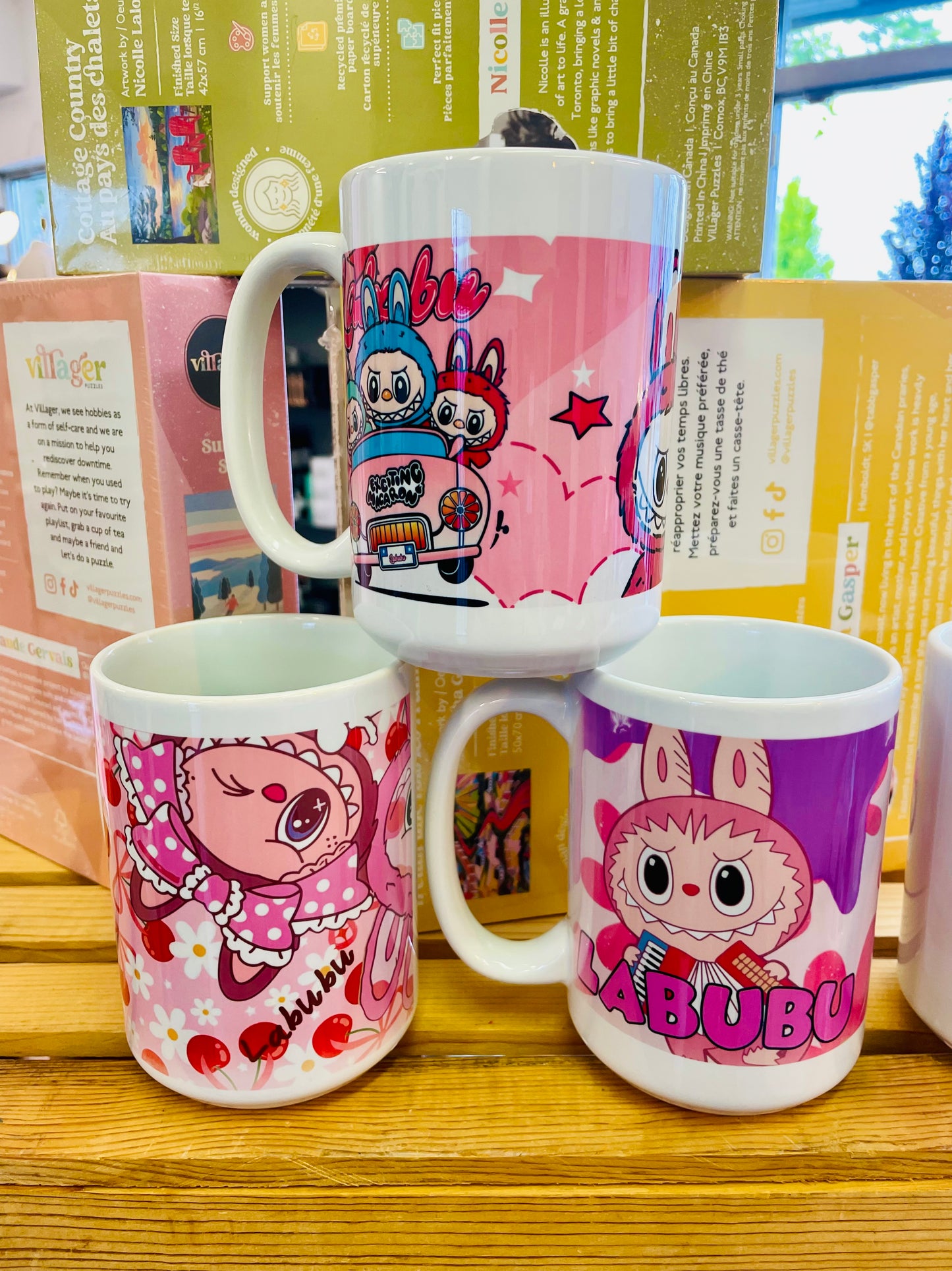 Labubu mugs