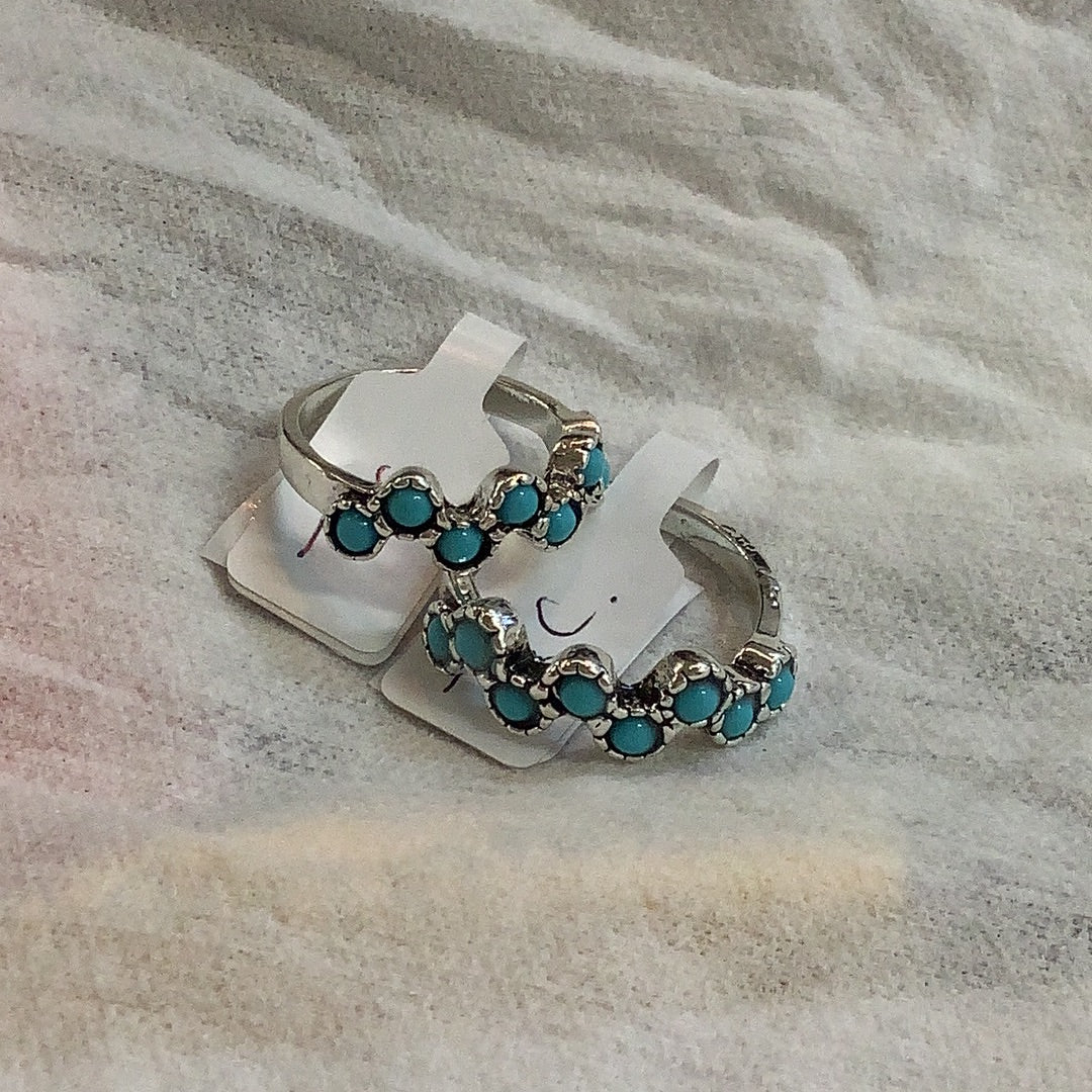 Town & Country - Blue Stone Rings