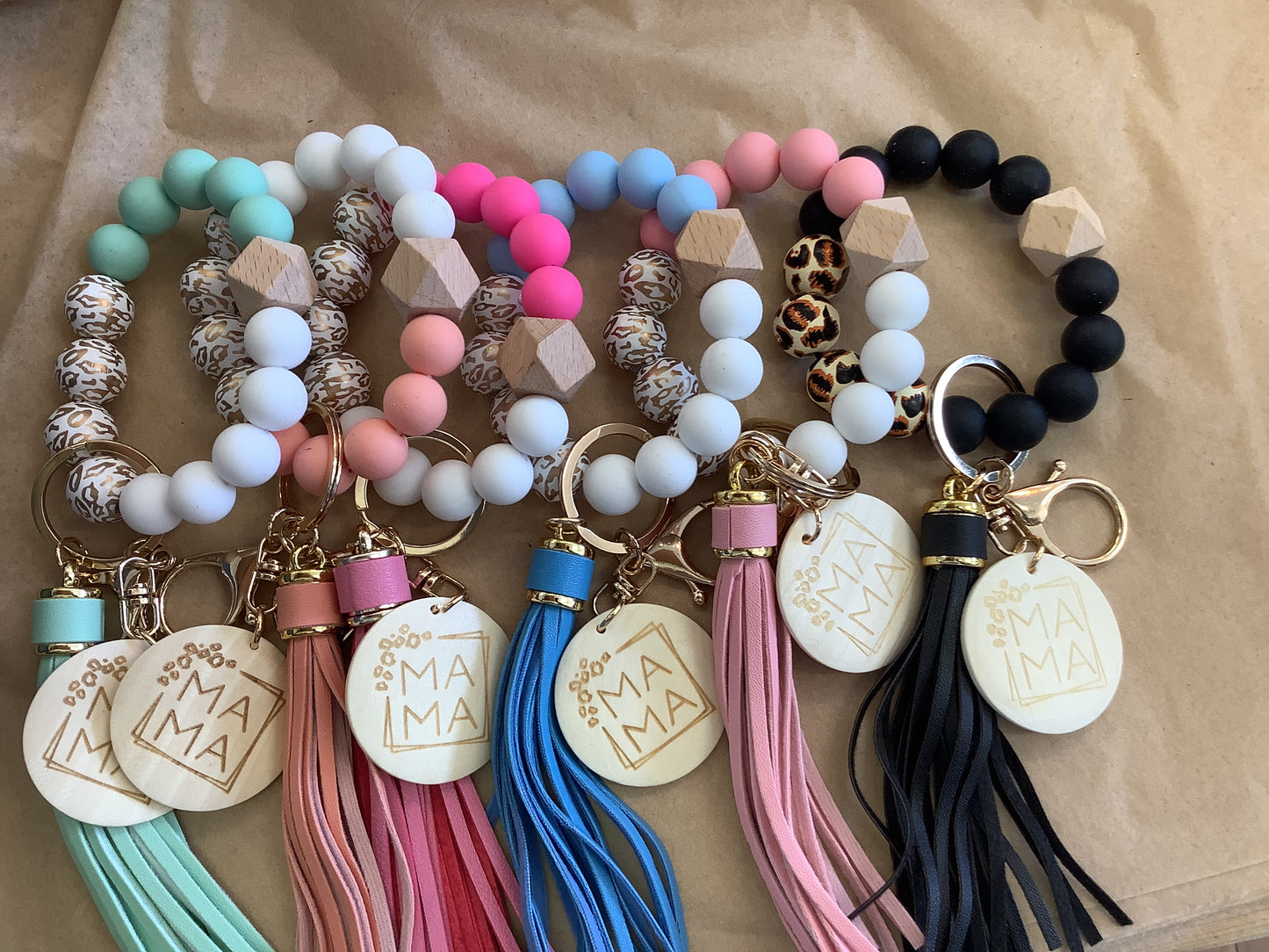 Town & Country - Wooden Mama Wristlet