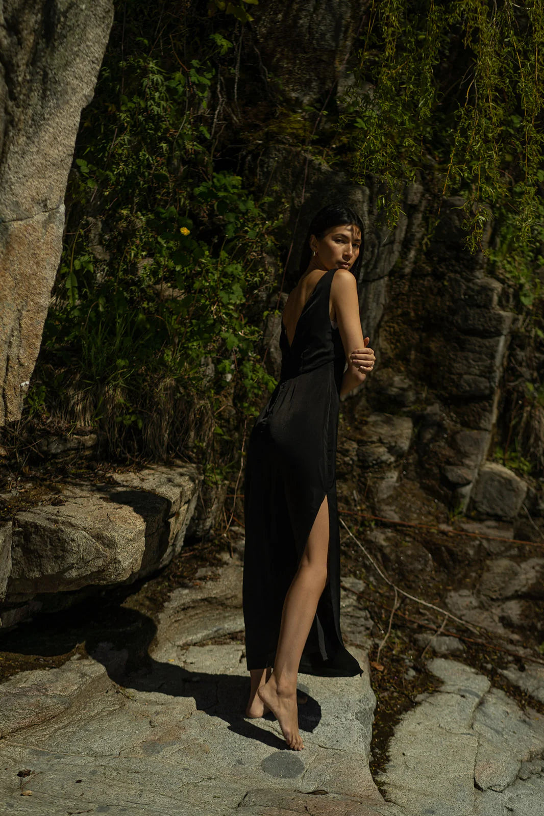 The Roster - Jake Slip Dress - Black