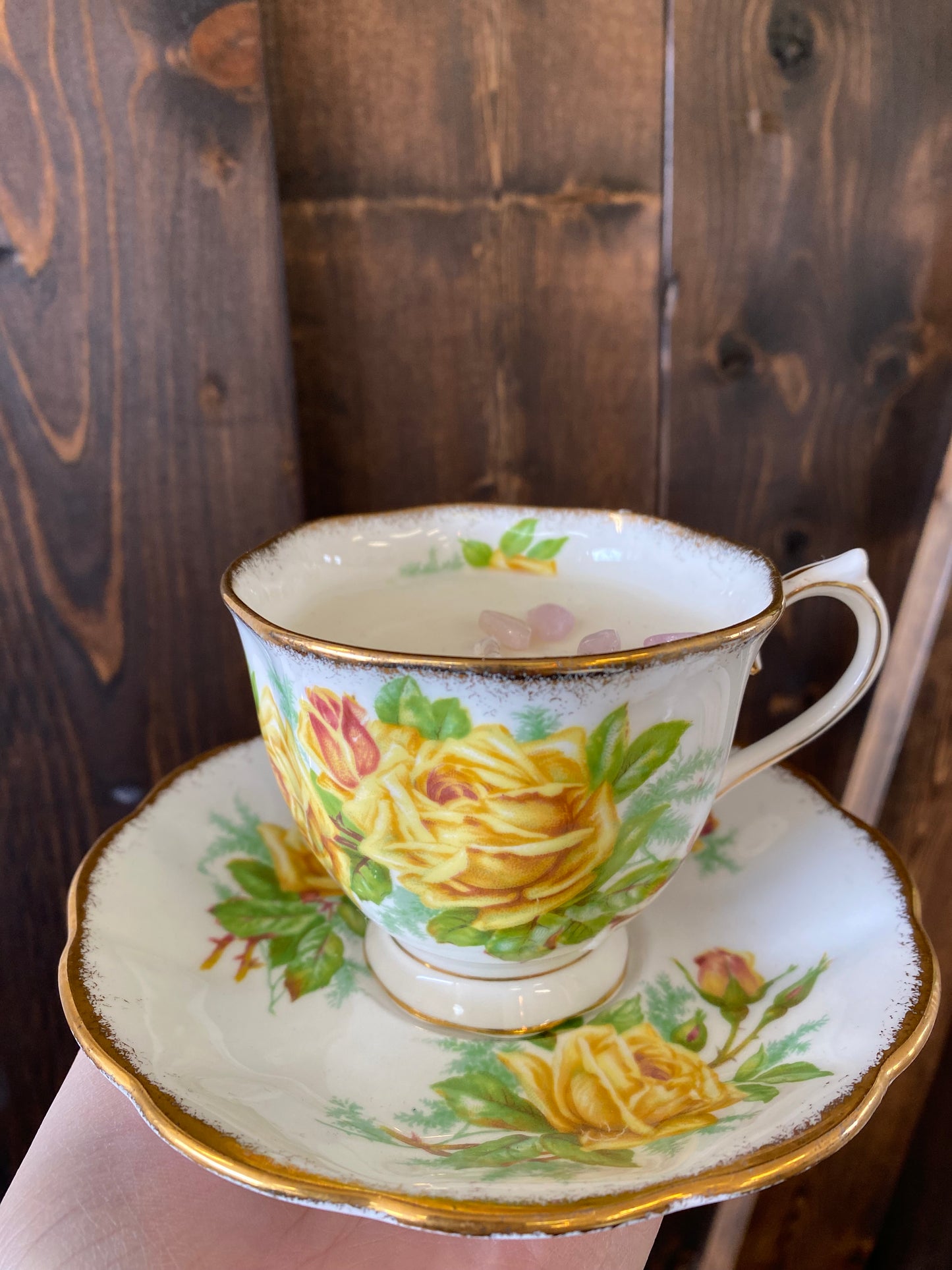 Dirty Bird Jewelry - Teacup Treasure Candles