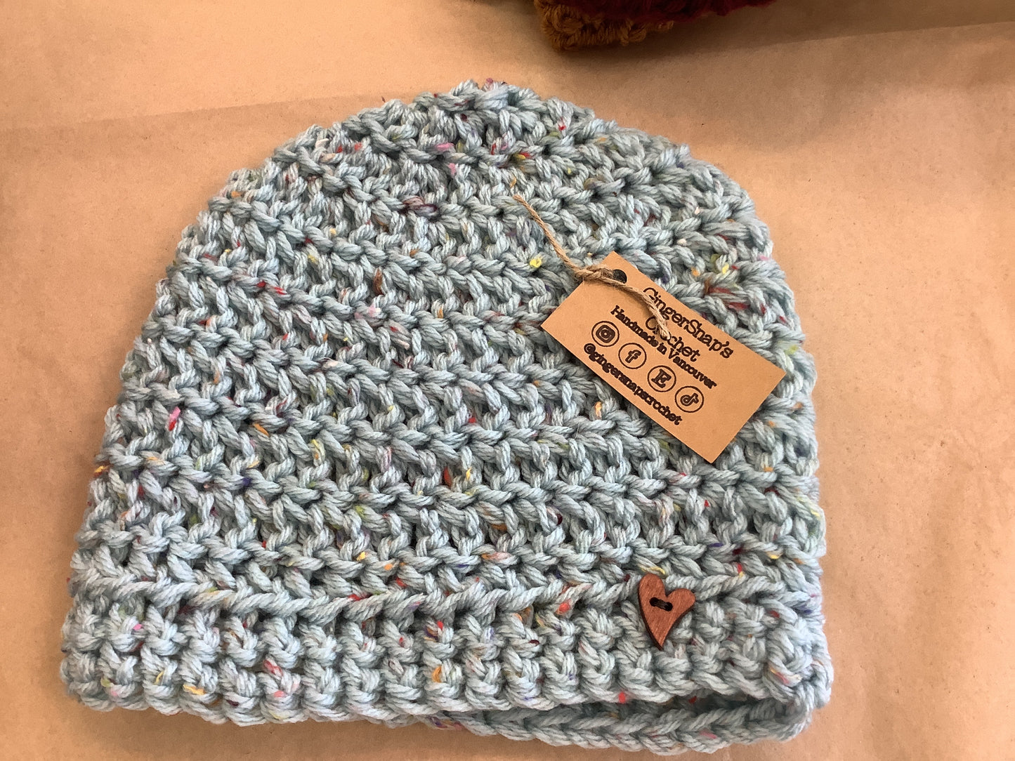 Gingersnaps Crochet - Adult Beanie