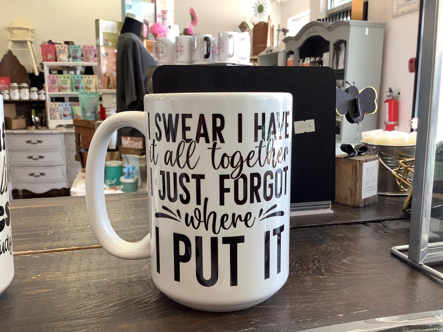 Town & Country mugs- Cheeky