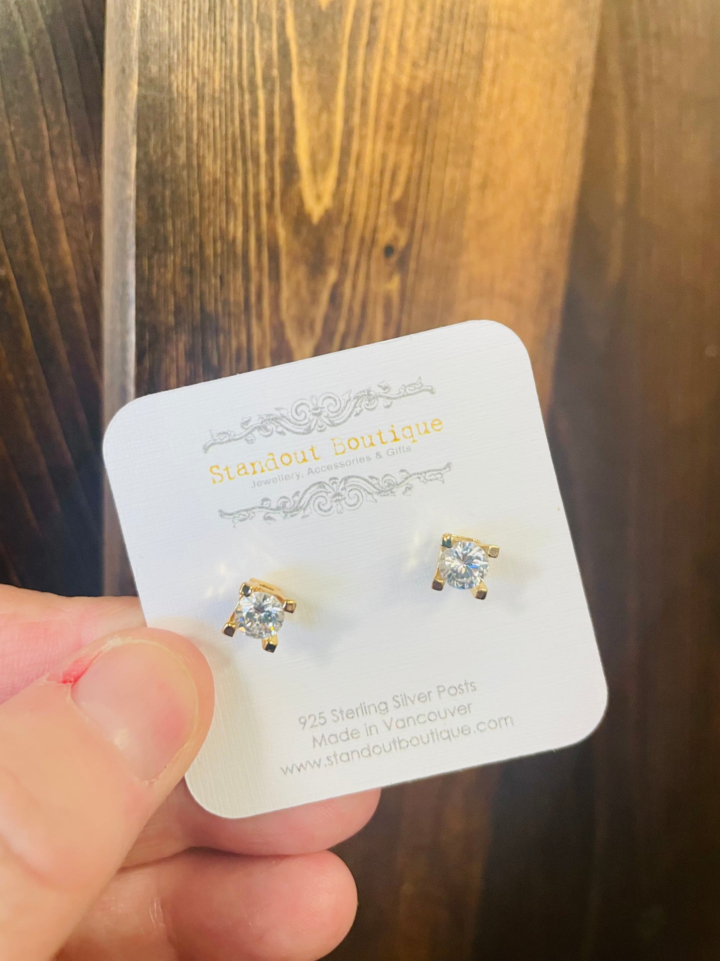 Standout Boutique - Zirconia Crystal Earrings