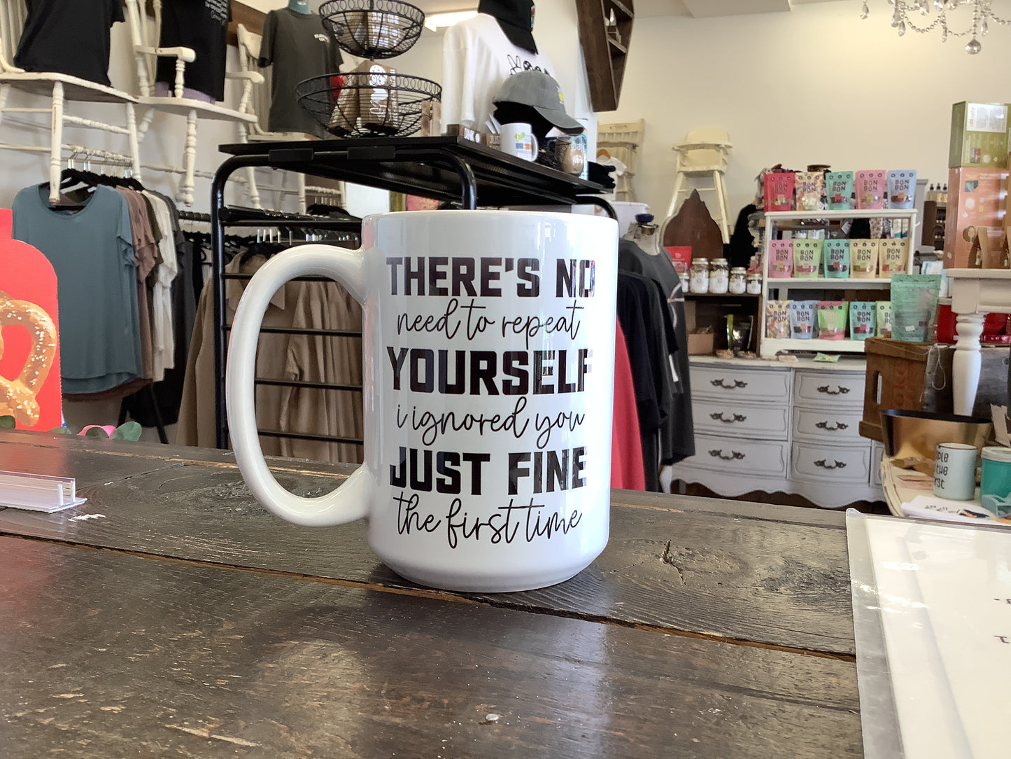 Town & Country mugs- Cheeky