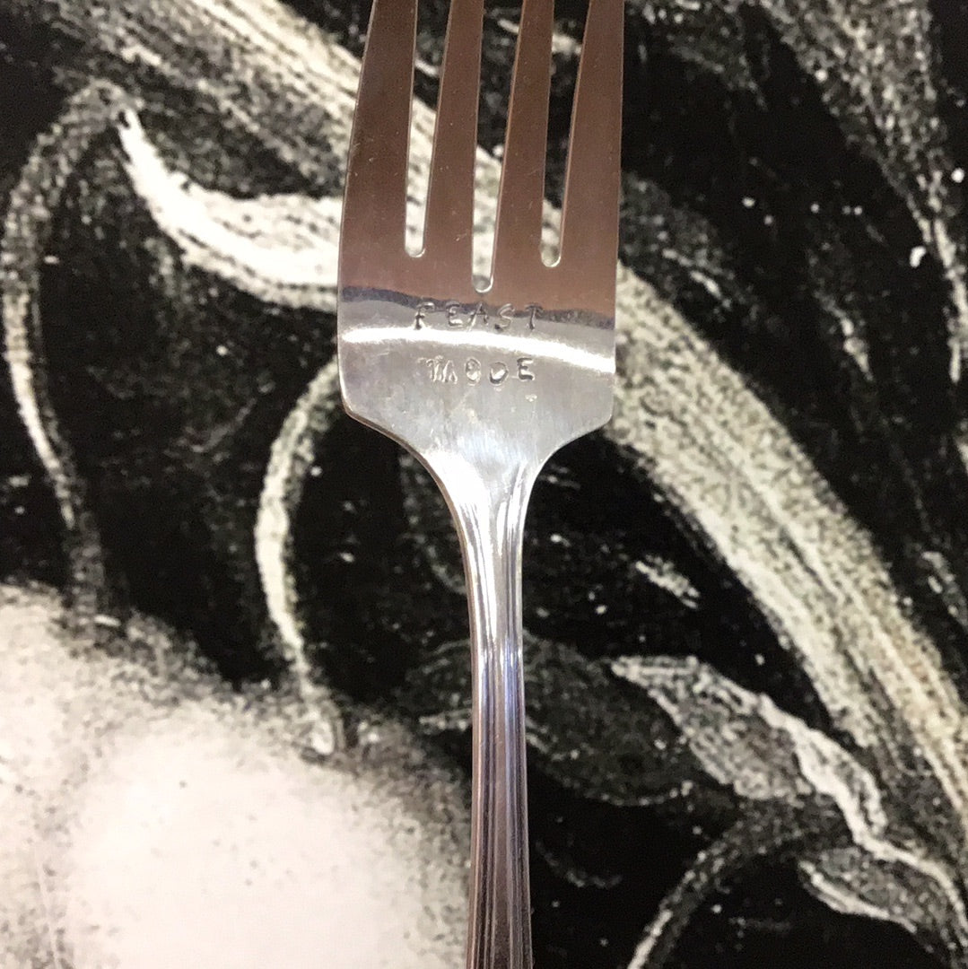 Teaspoon Memories - Stamped Forks