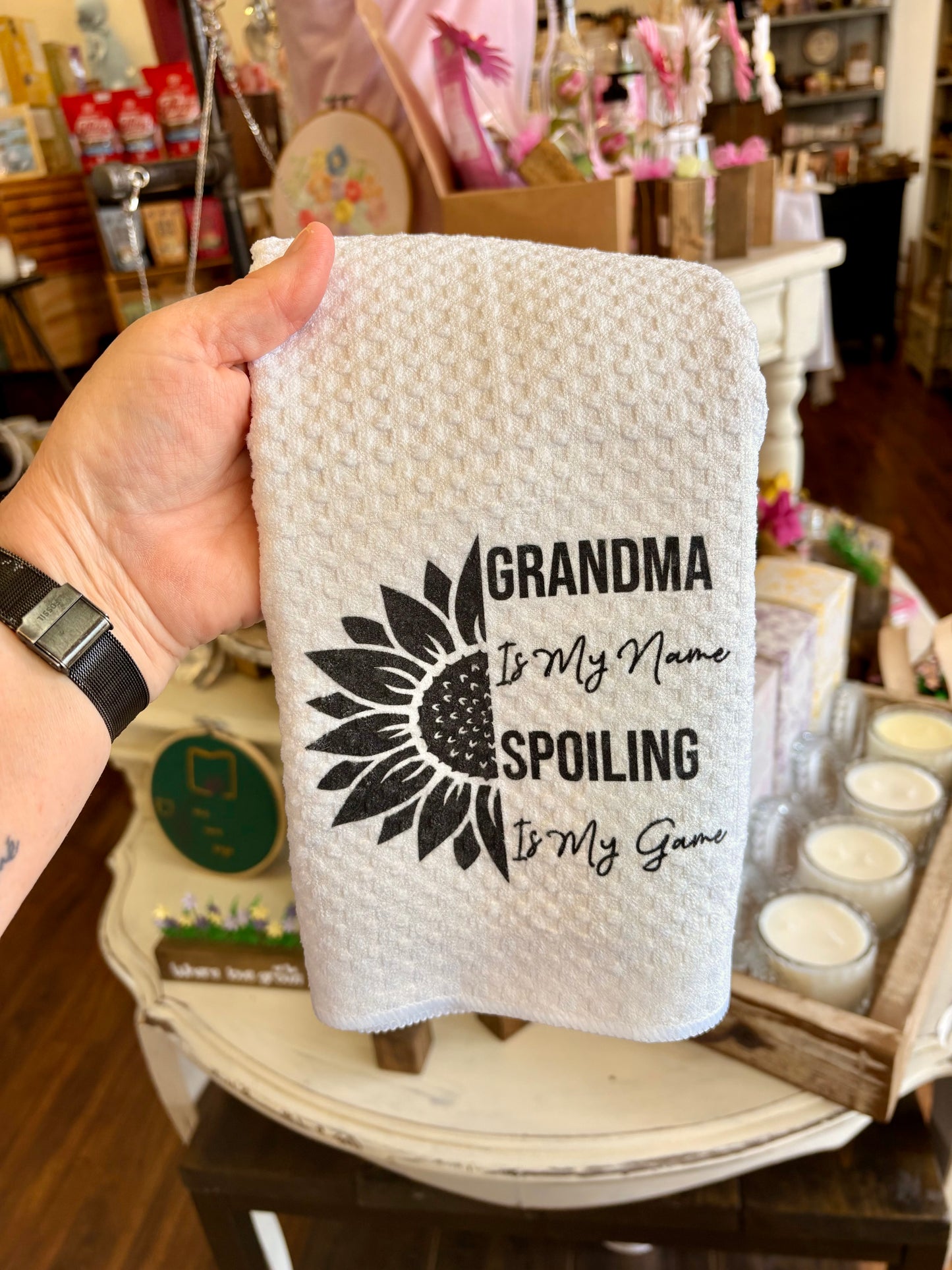 Mother tea towels