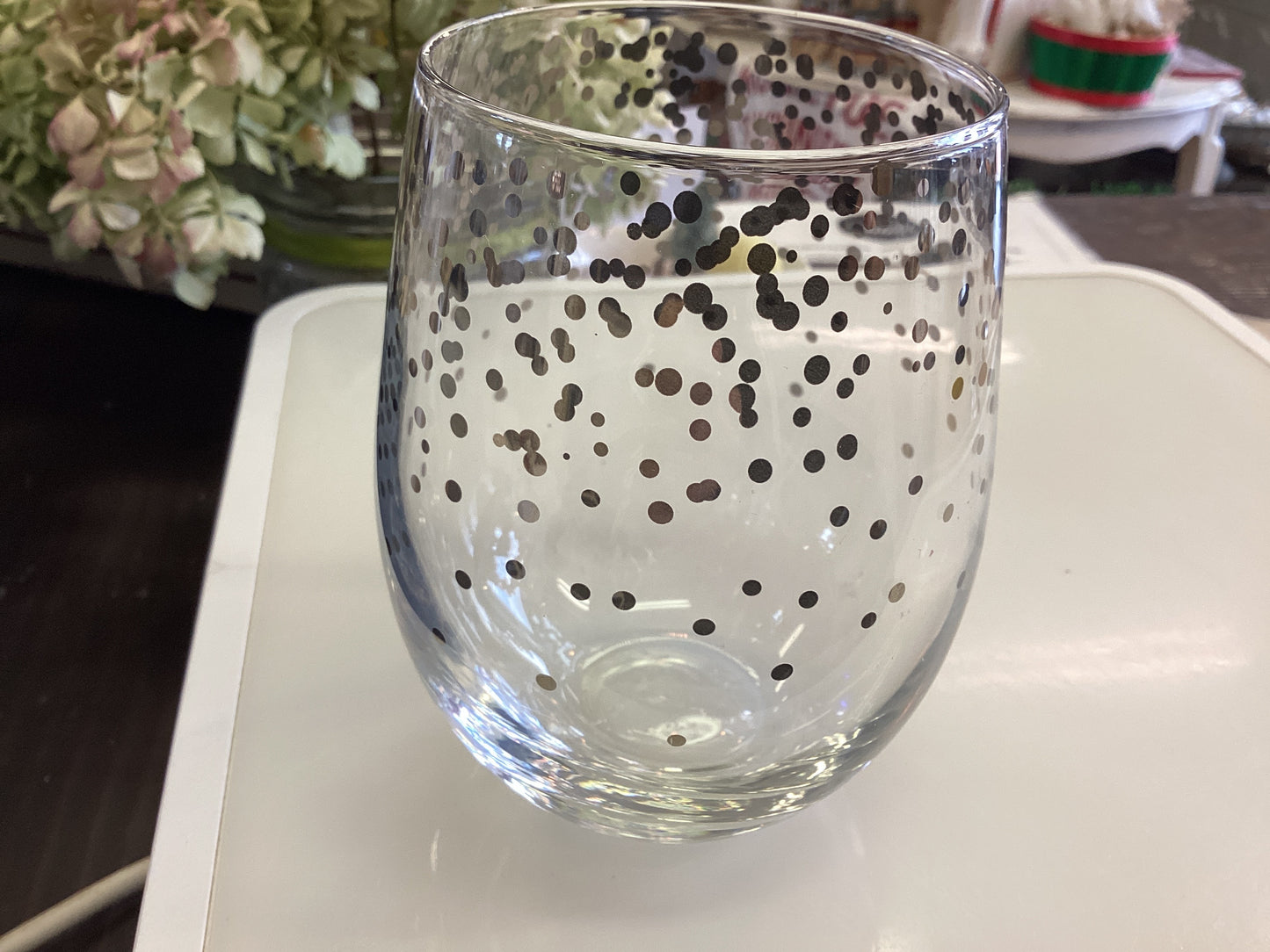 Town & Country- Stemless Wine Glasses