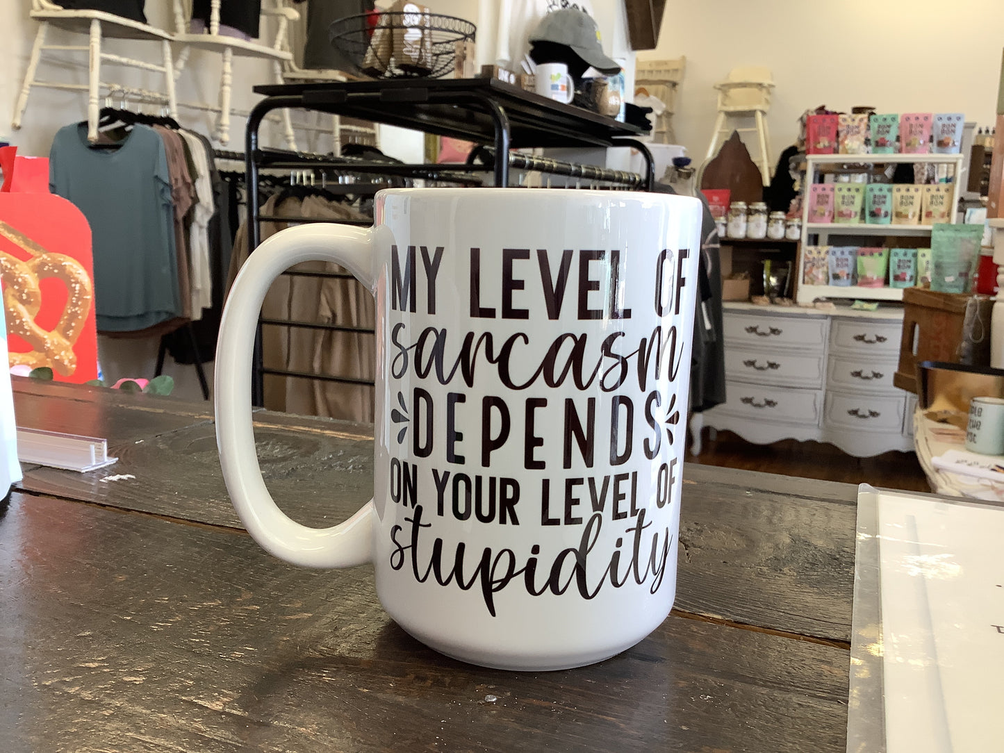 Town & Country mugs- Cheeky