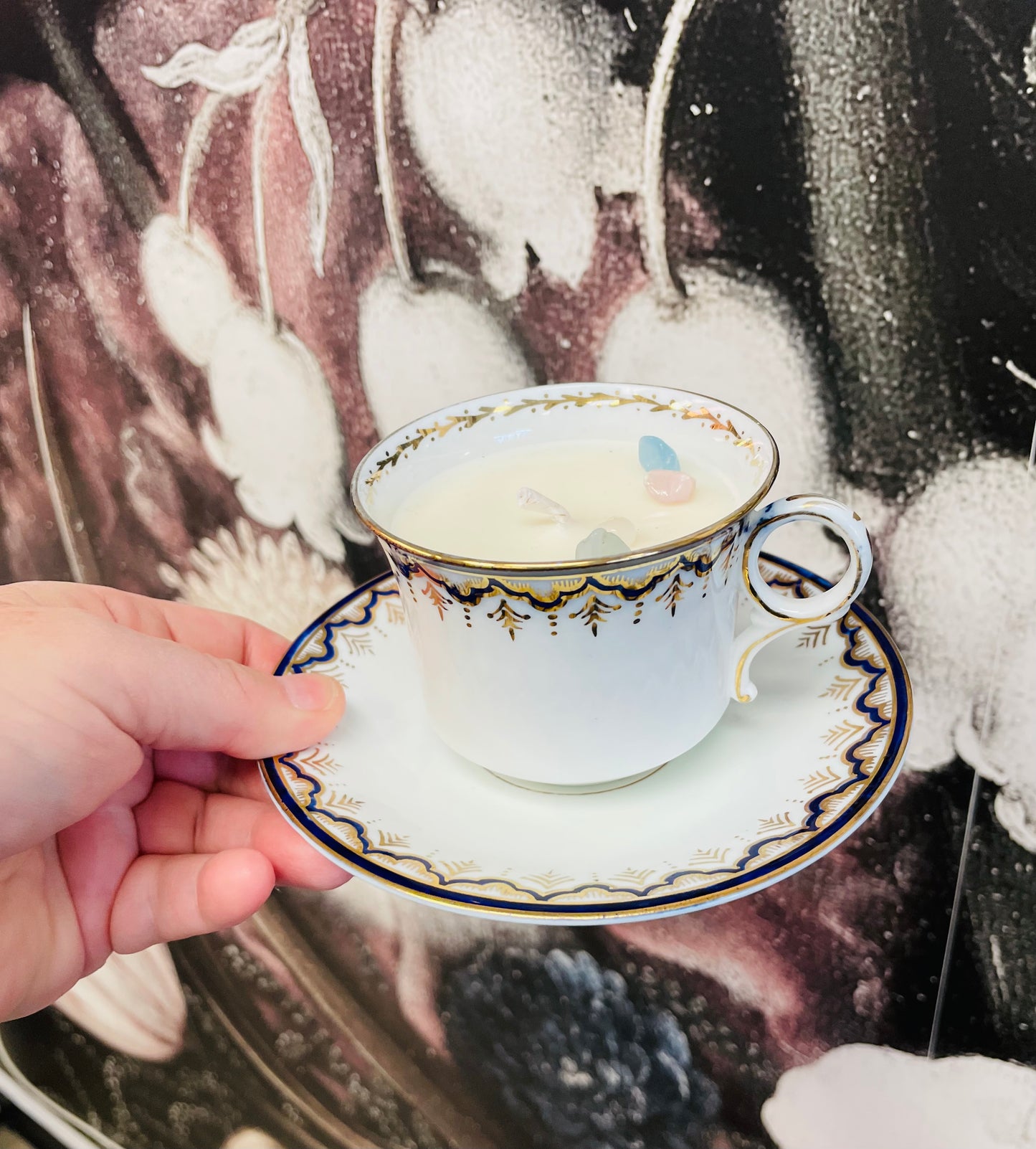 Dirty Bird Jewelry - Teacup Treasure Candles