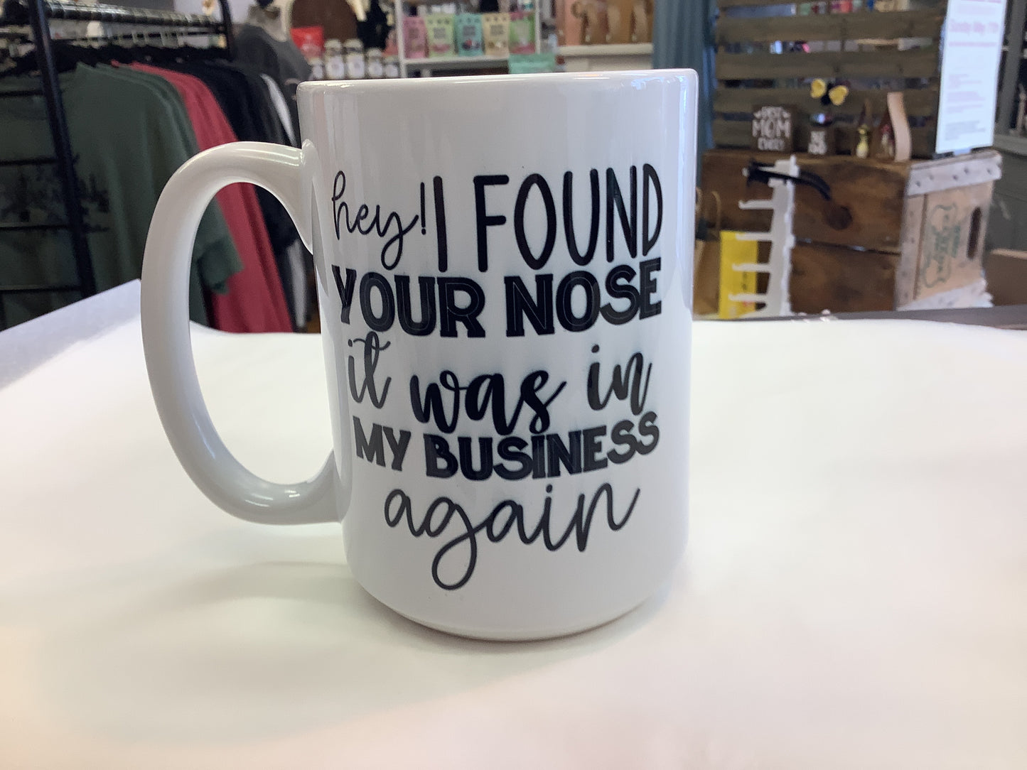 Town & Country mugs- Cheeky