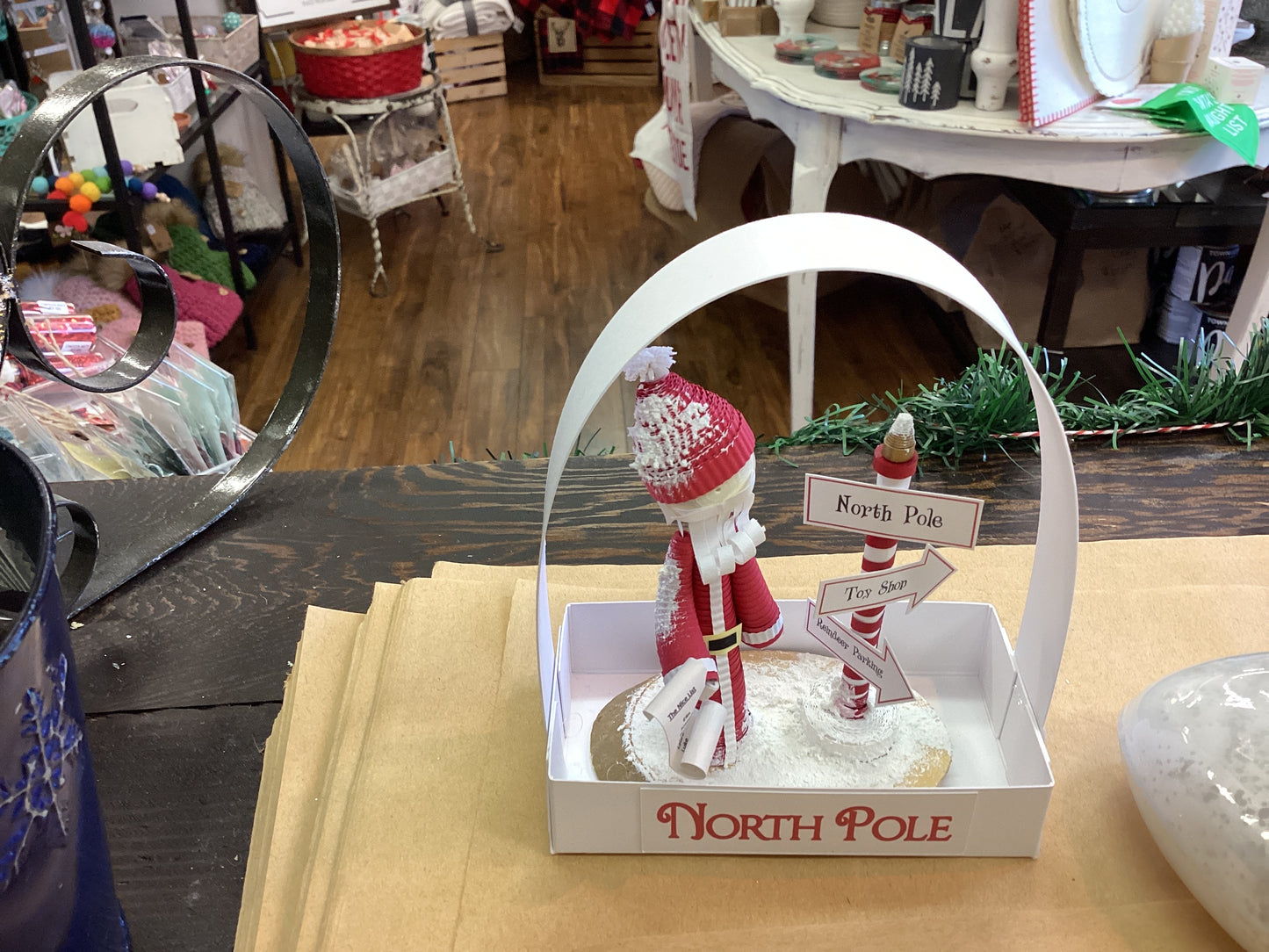 A paper life ~ North Pole shelf sitter