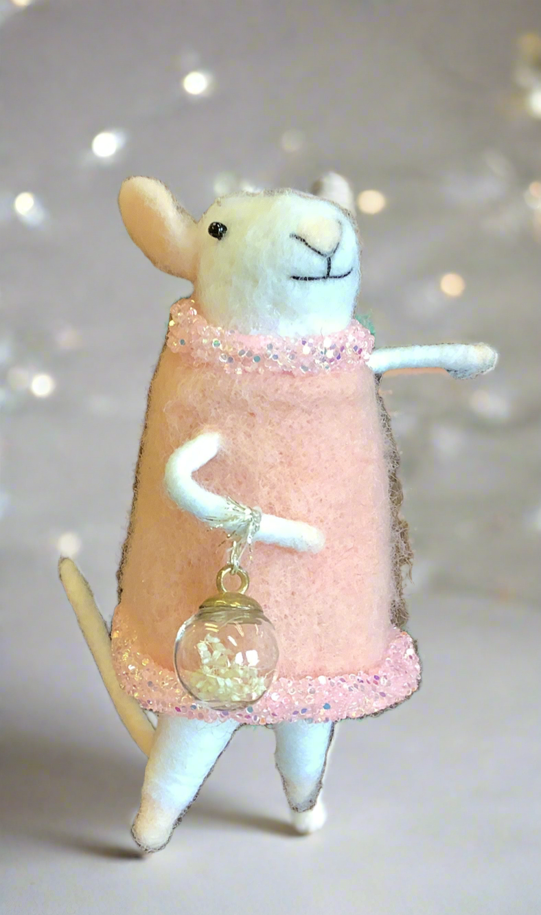 Indaba - Bauble Bella Mouse Holiday ornament