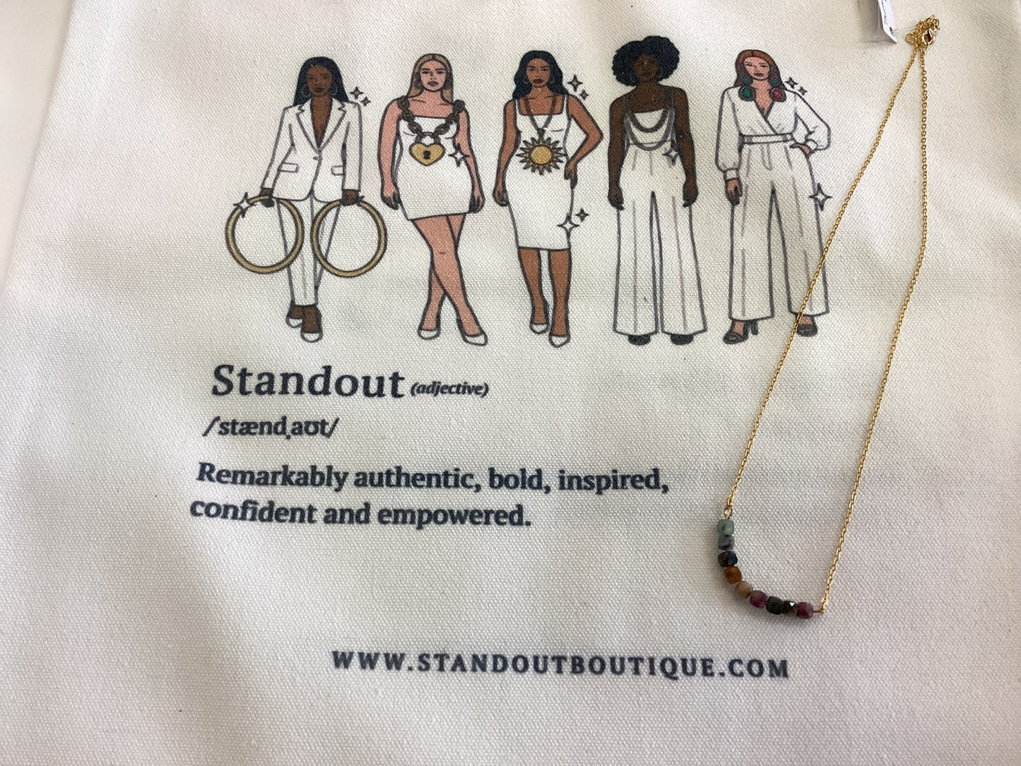 Standout Boutique-Tourmaline Necklace