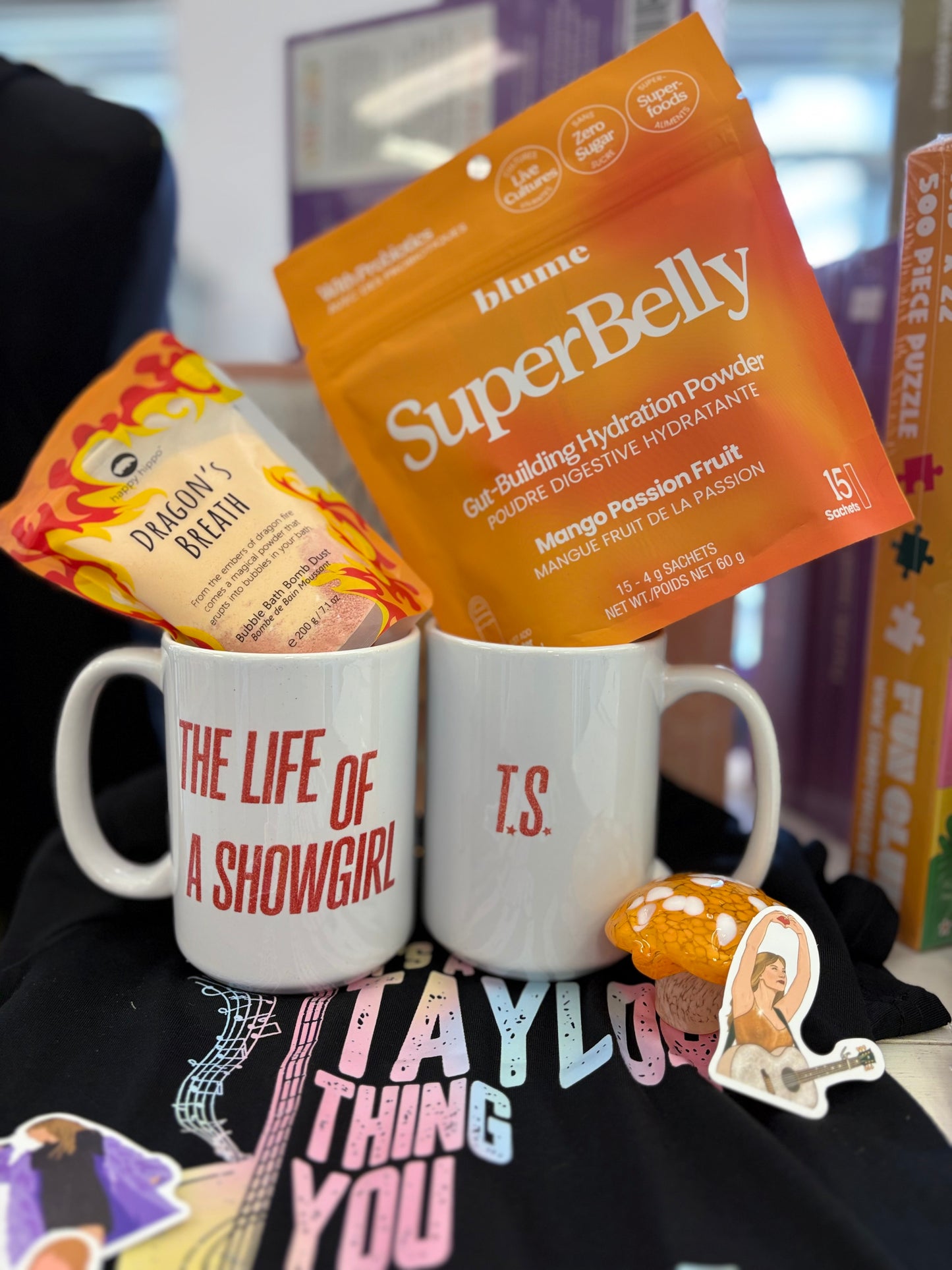 Taylor swift~ Life of a showgirl mug.
