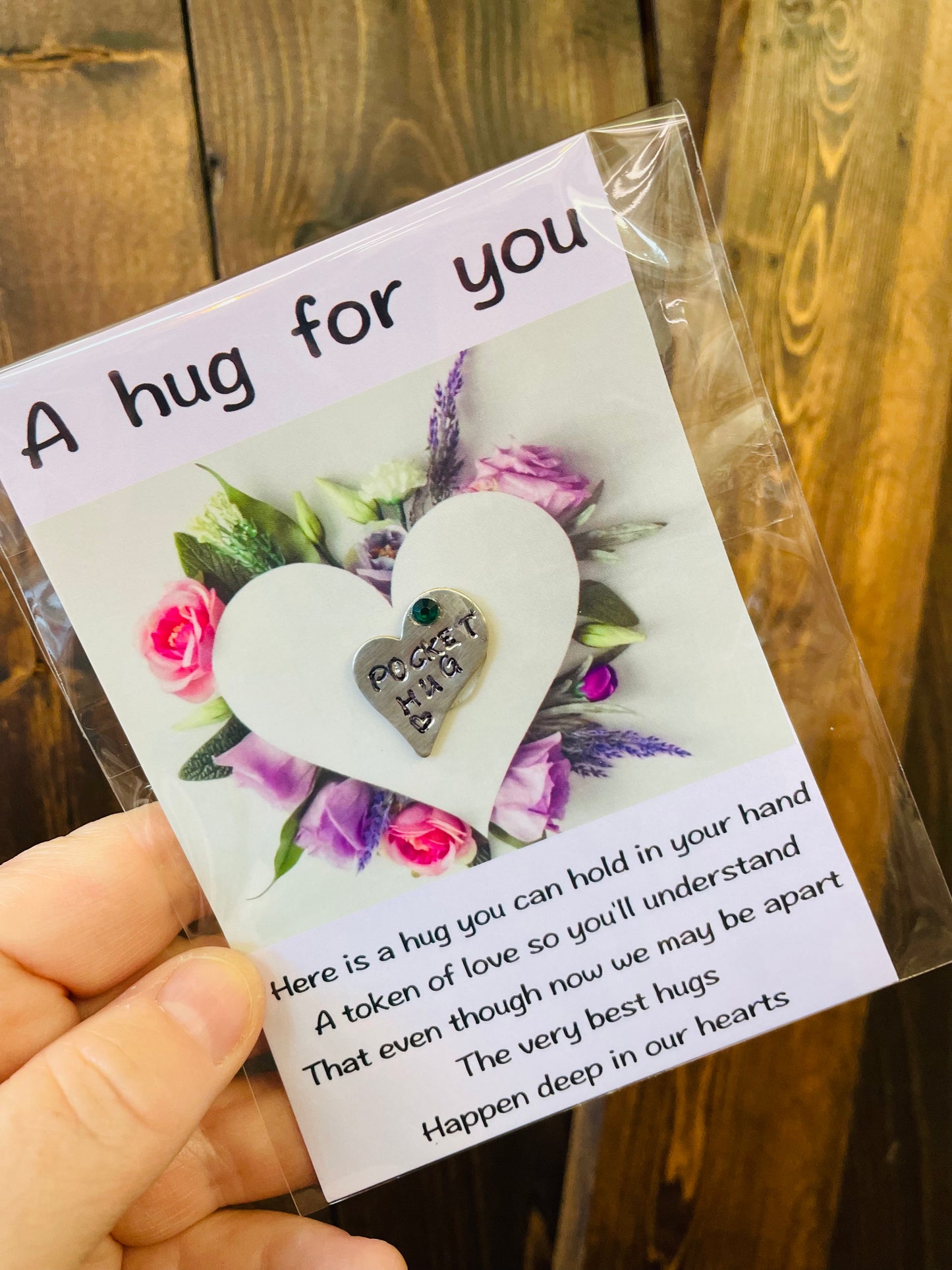 Teaspoon Memories - Pocket Hug ( $2 from every sale will go to our local food bank)