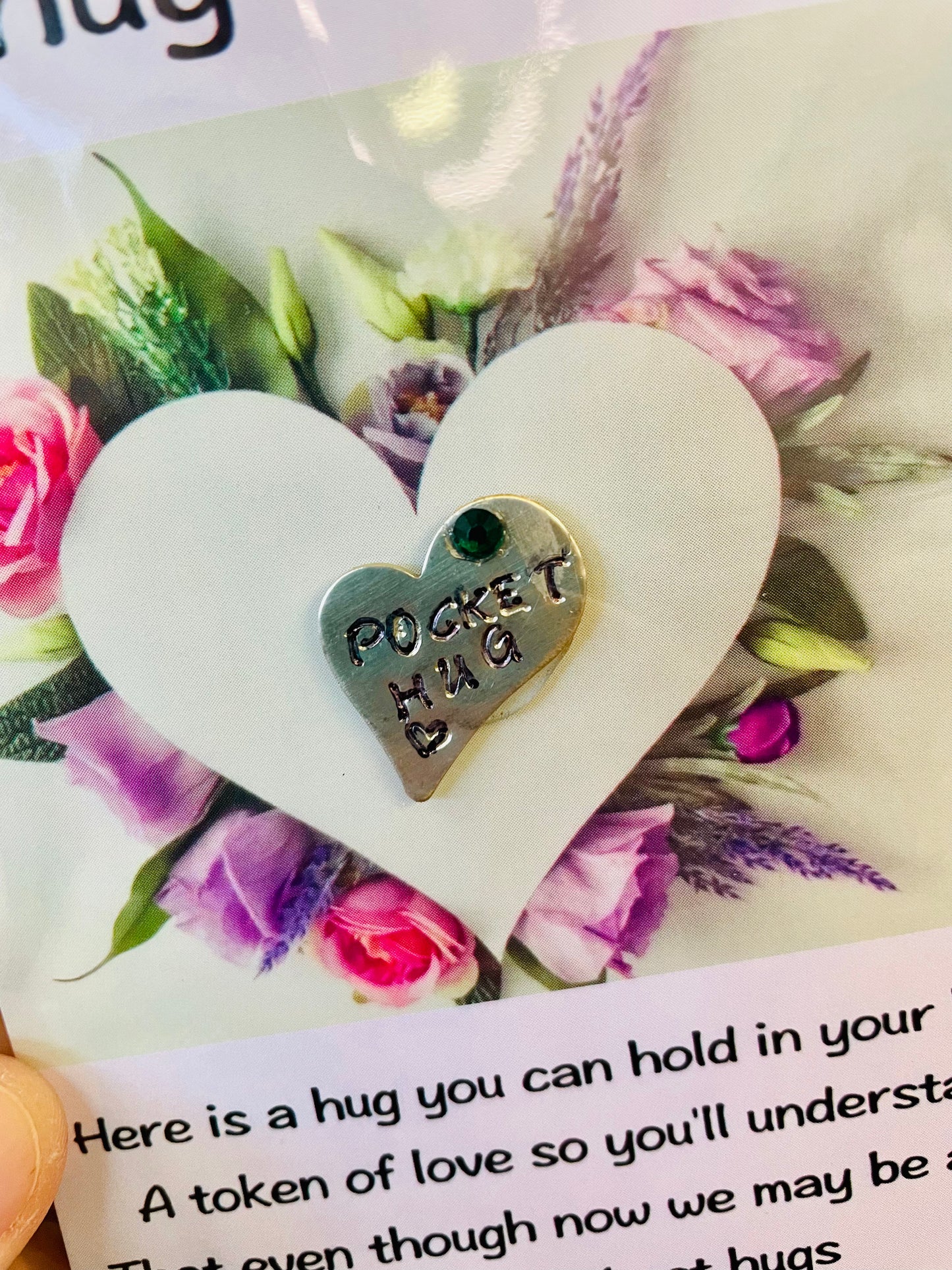 Teaspoon Memories - Pocket Hug ( $2 from every sale will go to our local food bank)