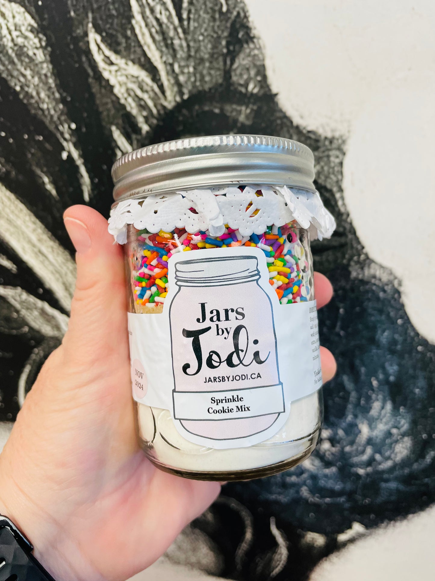 Jars by Jodi - Petite sprinkle cookie mix