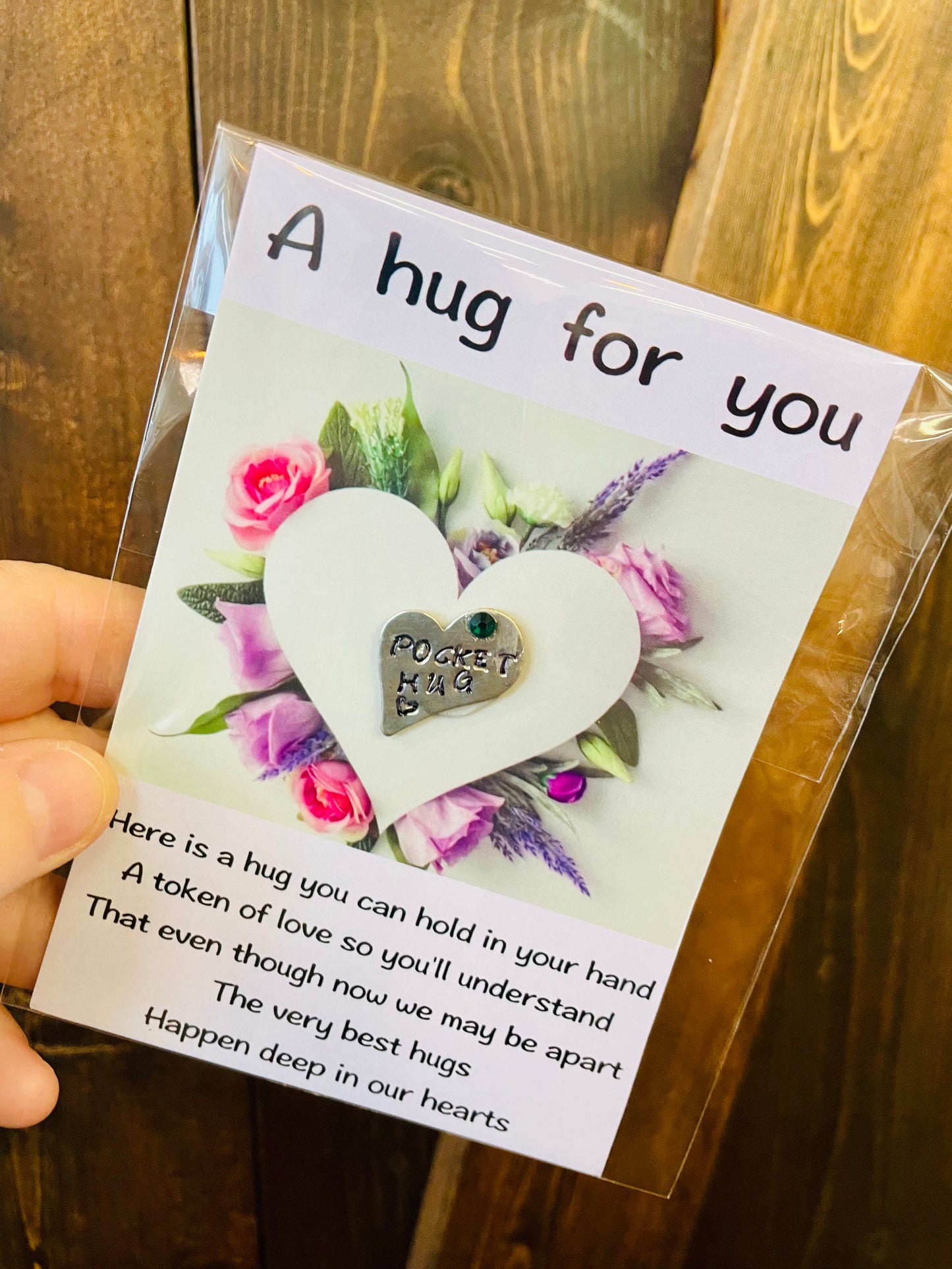 Teaspoon Memories - Pocket Hug ( $2 from every sale will go to our local food bank)