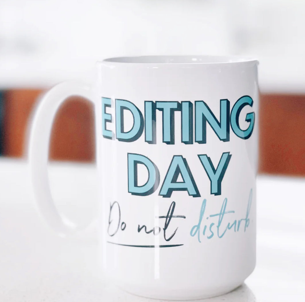 Pier Prints - Editing Day Mug