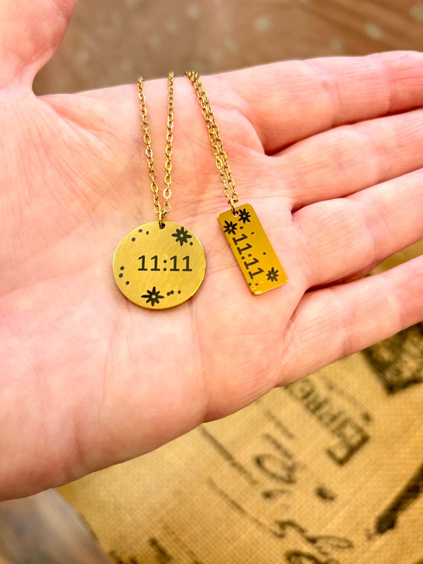 Lace & Meadow ~11:11 necklaces