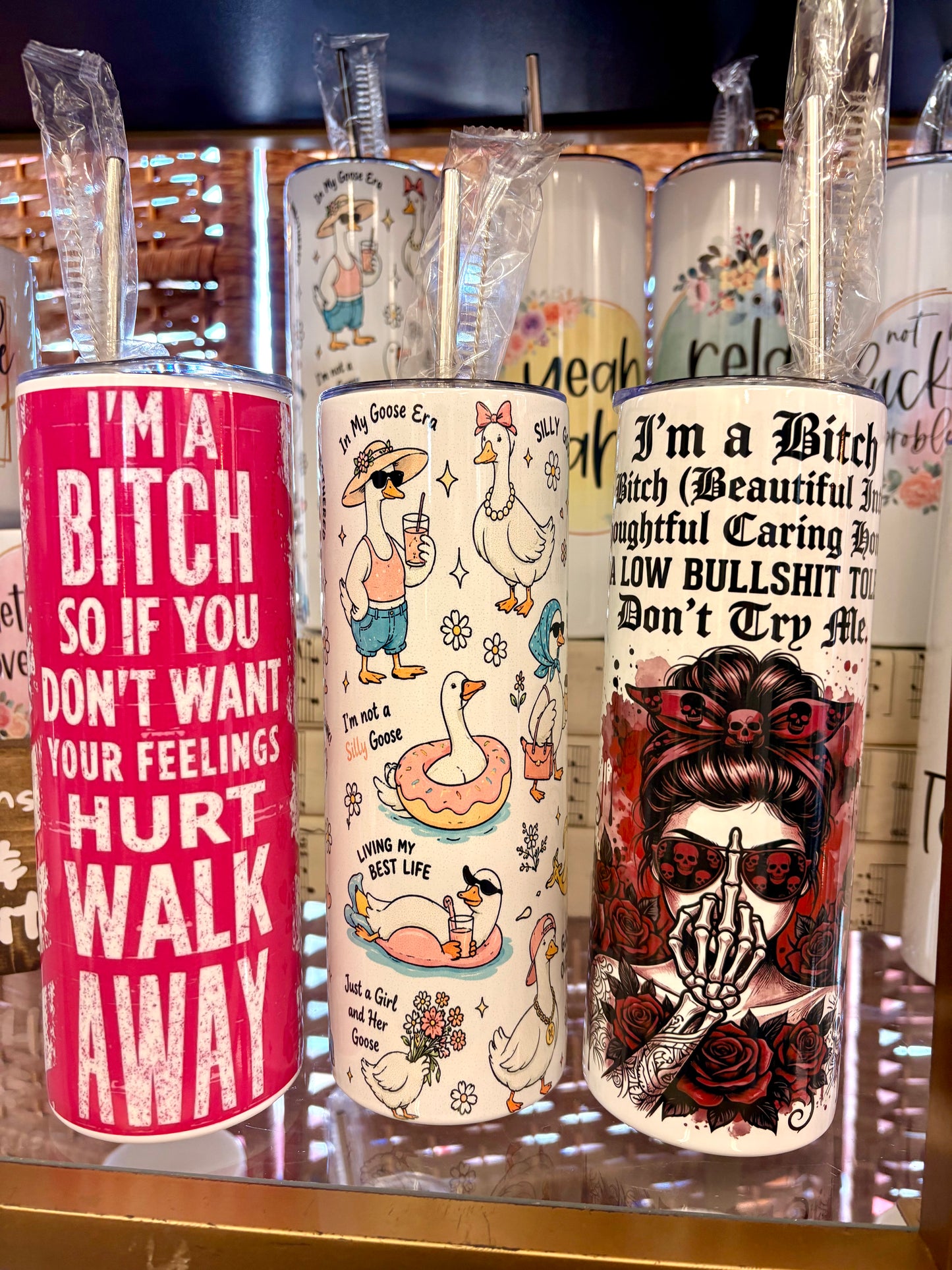 Town & Country - full wrapper Stainless Tumbler
