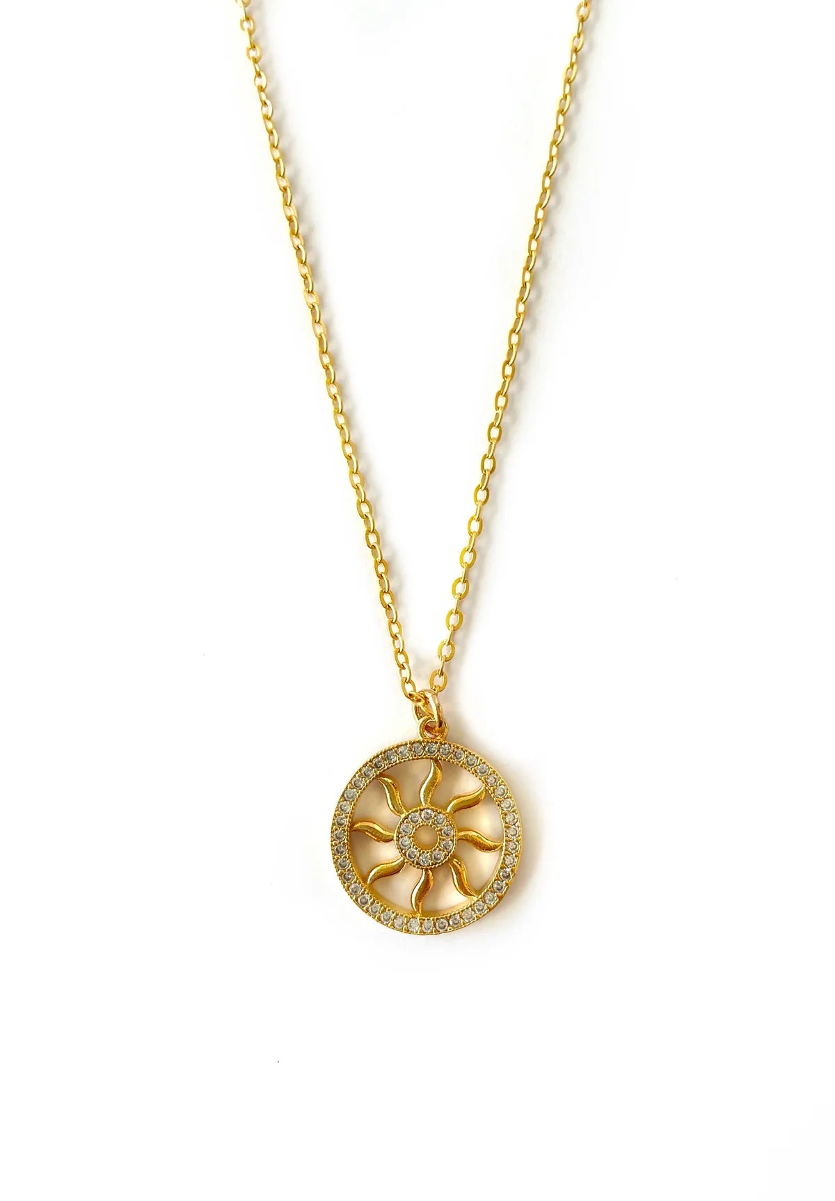 Standout Boutique - Gold Sun Necklace