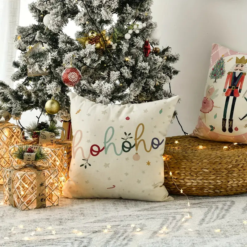 Town & Country - Ho Ho Ho Christmas Pillow Cover