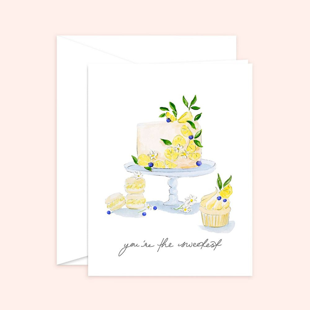 Let Them Eat… Lemon… Cake | You’re The Sweetest | Card