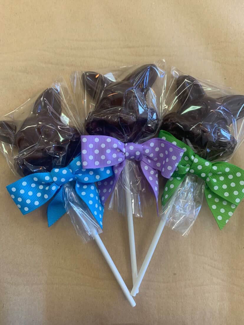 Norm & Lenore~ Milk Chocolate Lolly