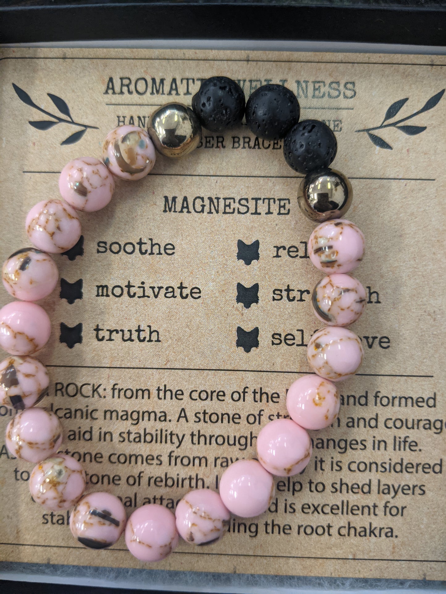 Little Fox Apothecary - Magnesite Diffuser Bracelet
