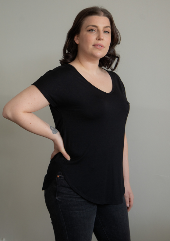 The Roster - Let Your Beauty Shine From Within Black Tee