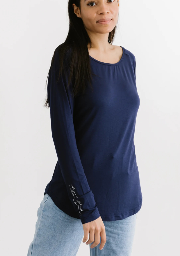 The Roster - Beautiful Moments - Long Sleeve - Deep Blue