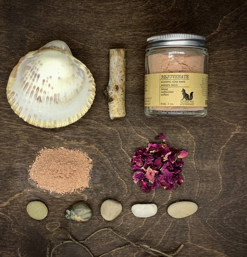 Little Fox Apothecary - Rejuvenate Mineral Clay Mask - Mature Skin